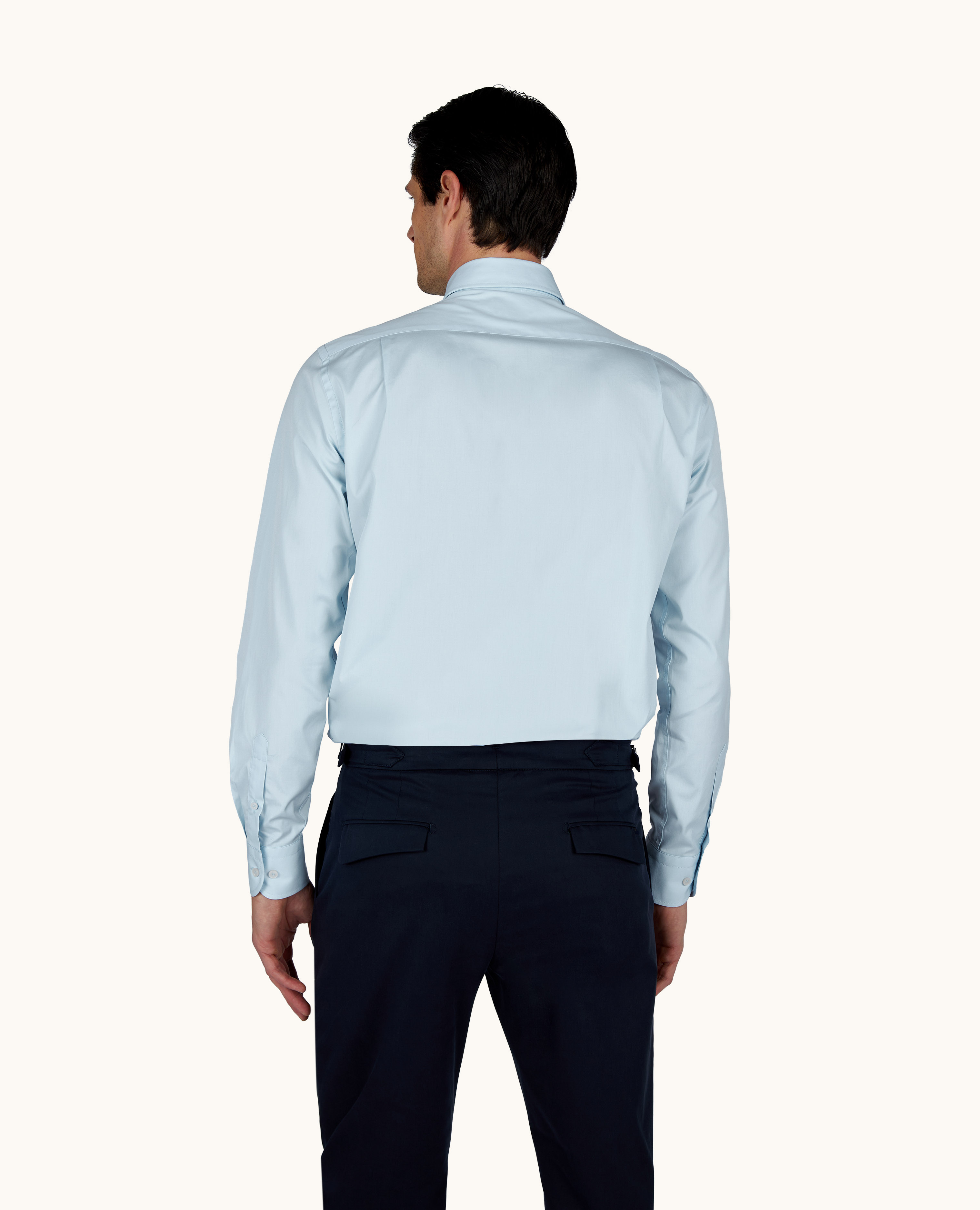 Cotton Poplin Shirt Soffio image number 3