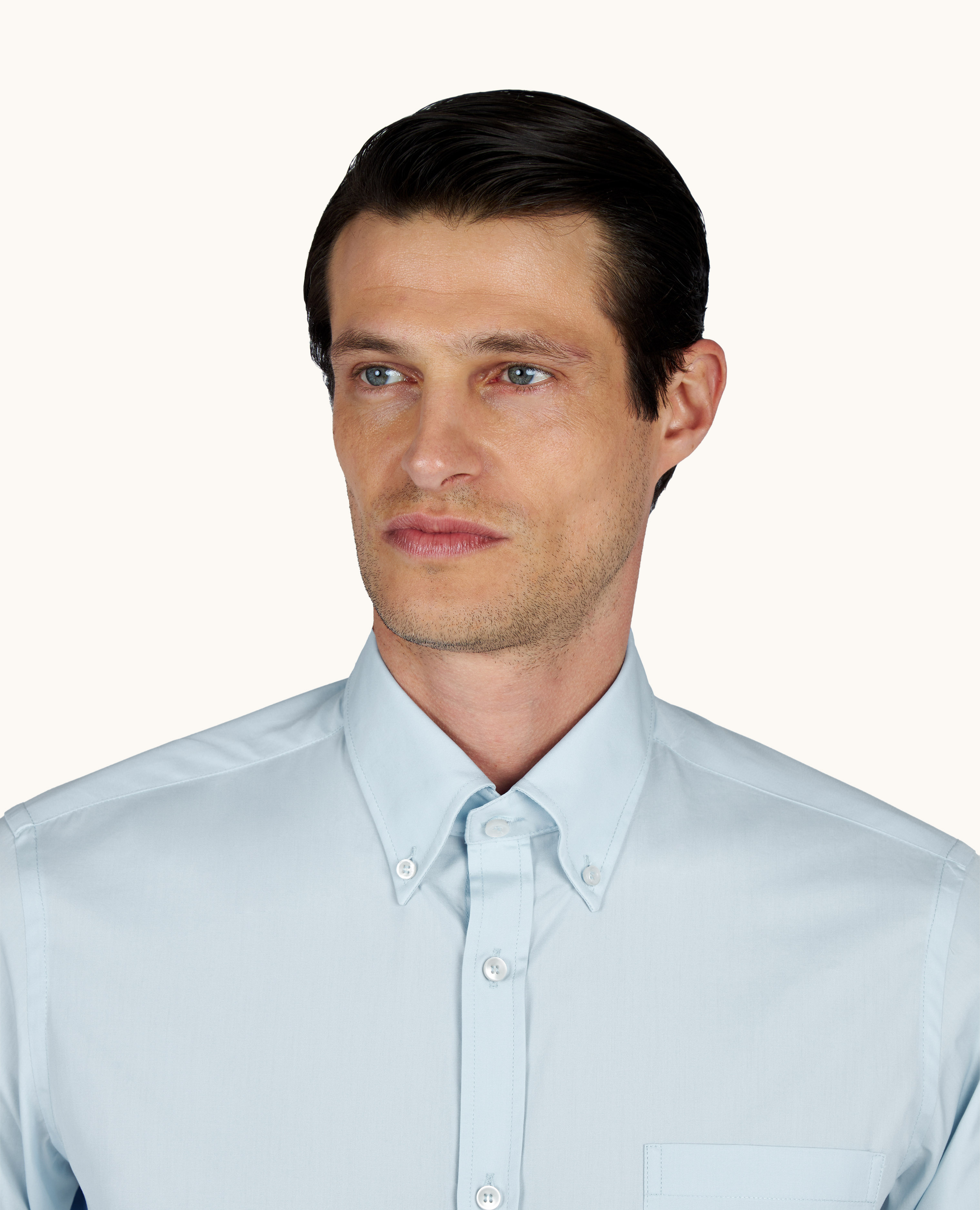 Cotton Poplin Shirt Soffio image number 4