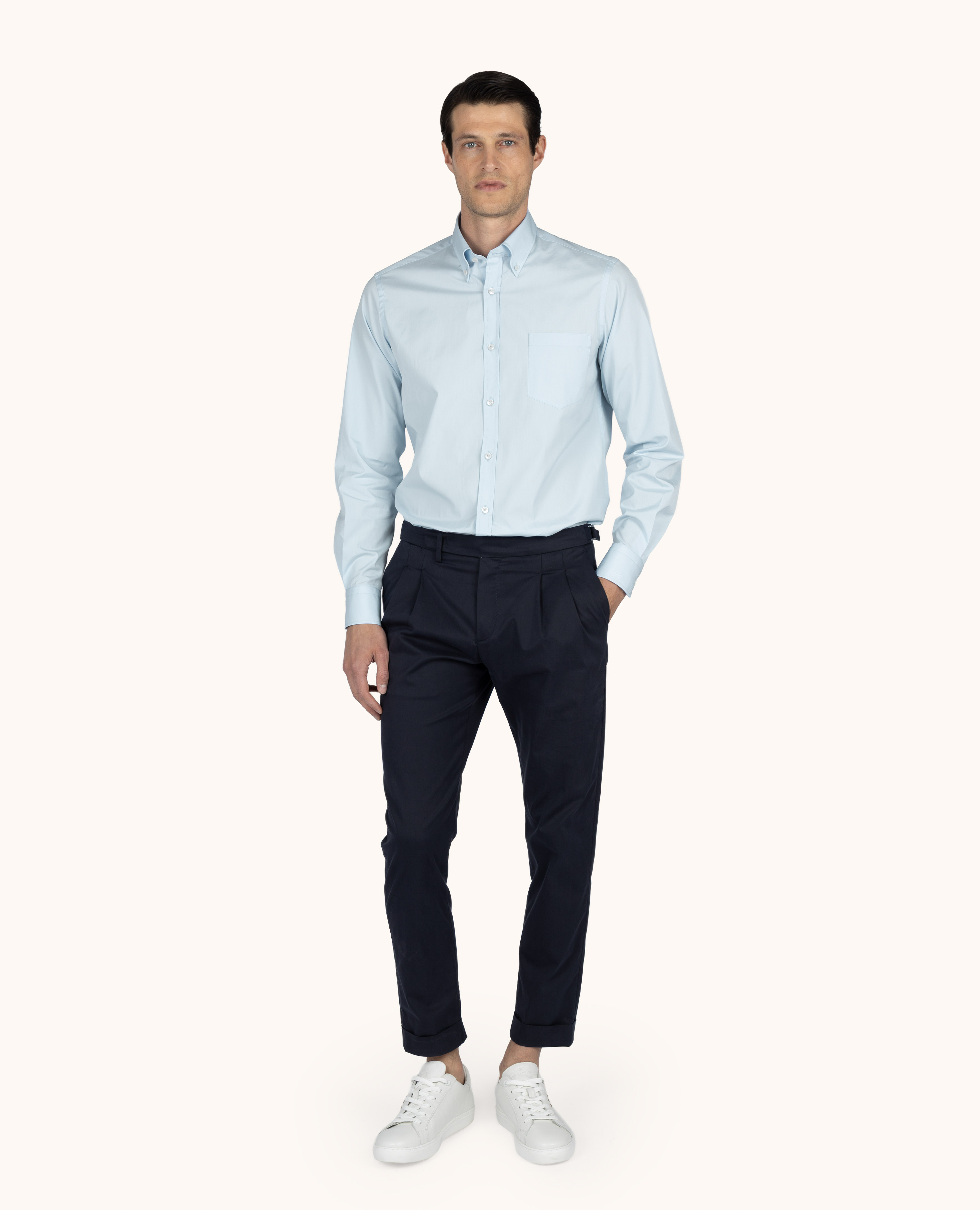 Cotton Poplin Shirt Soffio image number 2
