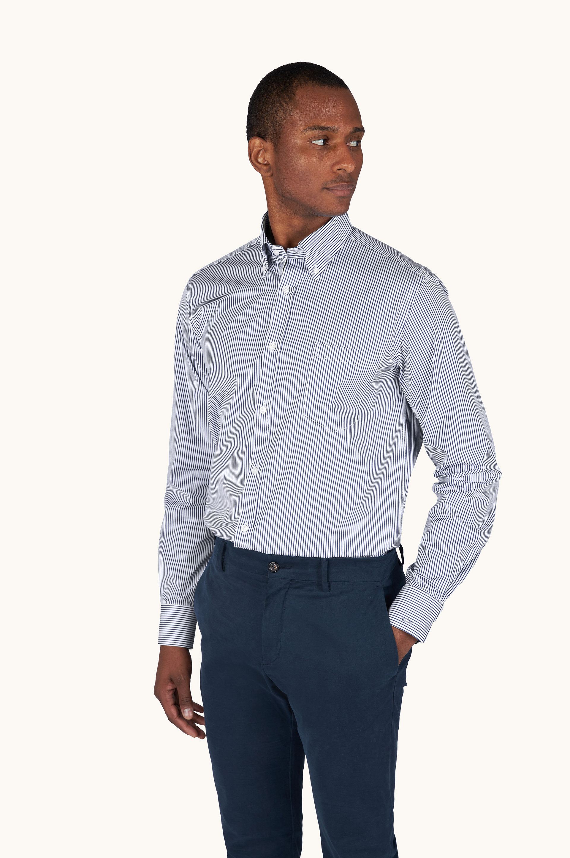 Cotton Poplin Shirt Soffio image number 0