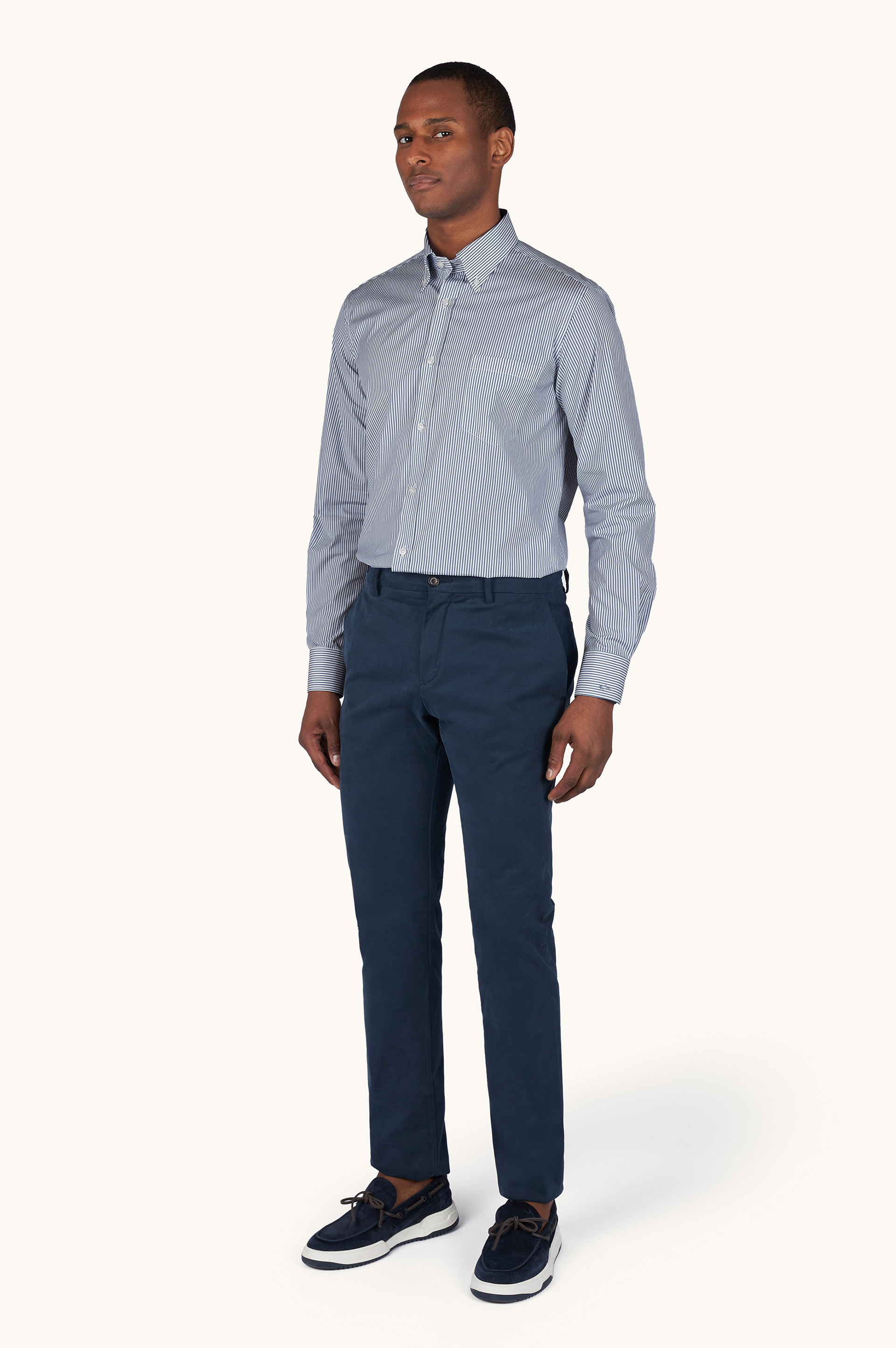Cotton Poplin Shirt Soffio image number 2