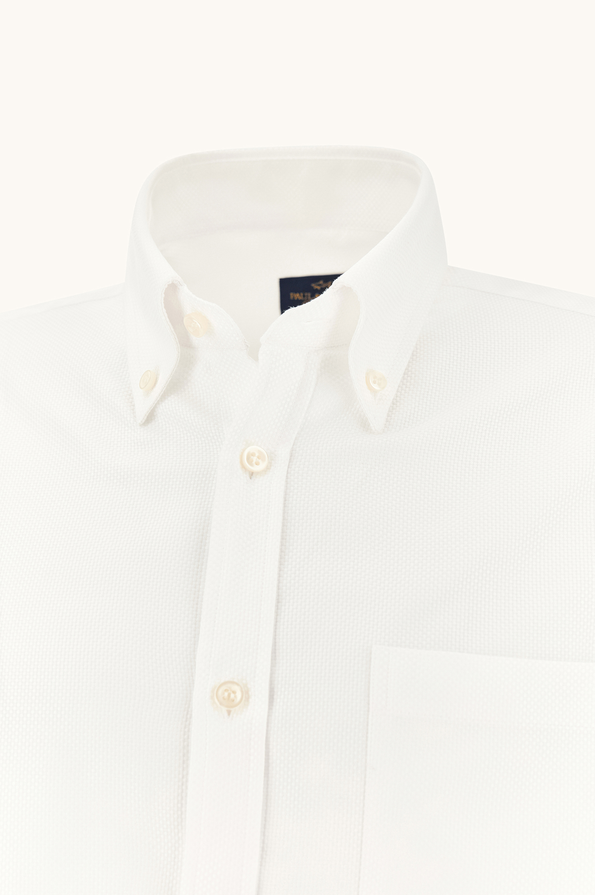 Soffio cotton shirt with damier pattern image number 1