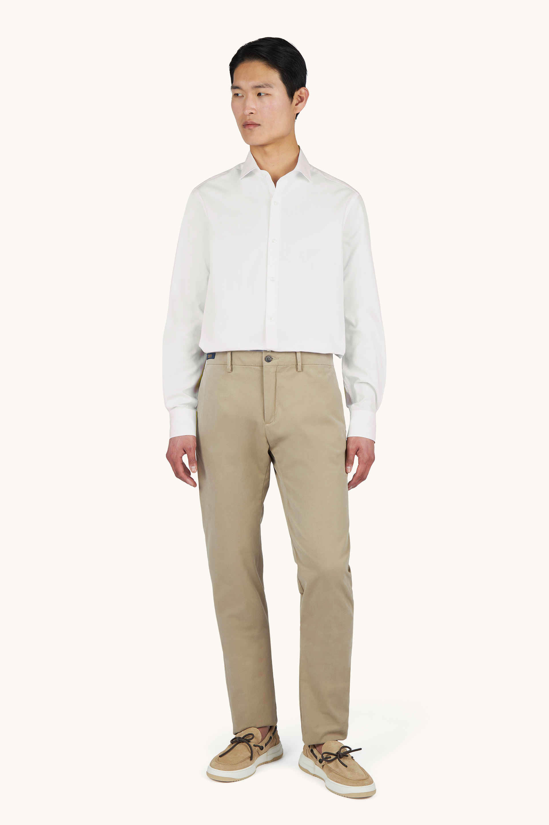 Soffio cotton twill shirt image number 2