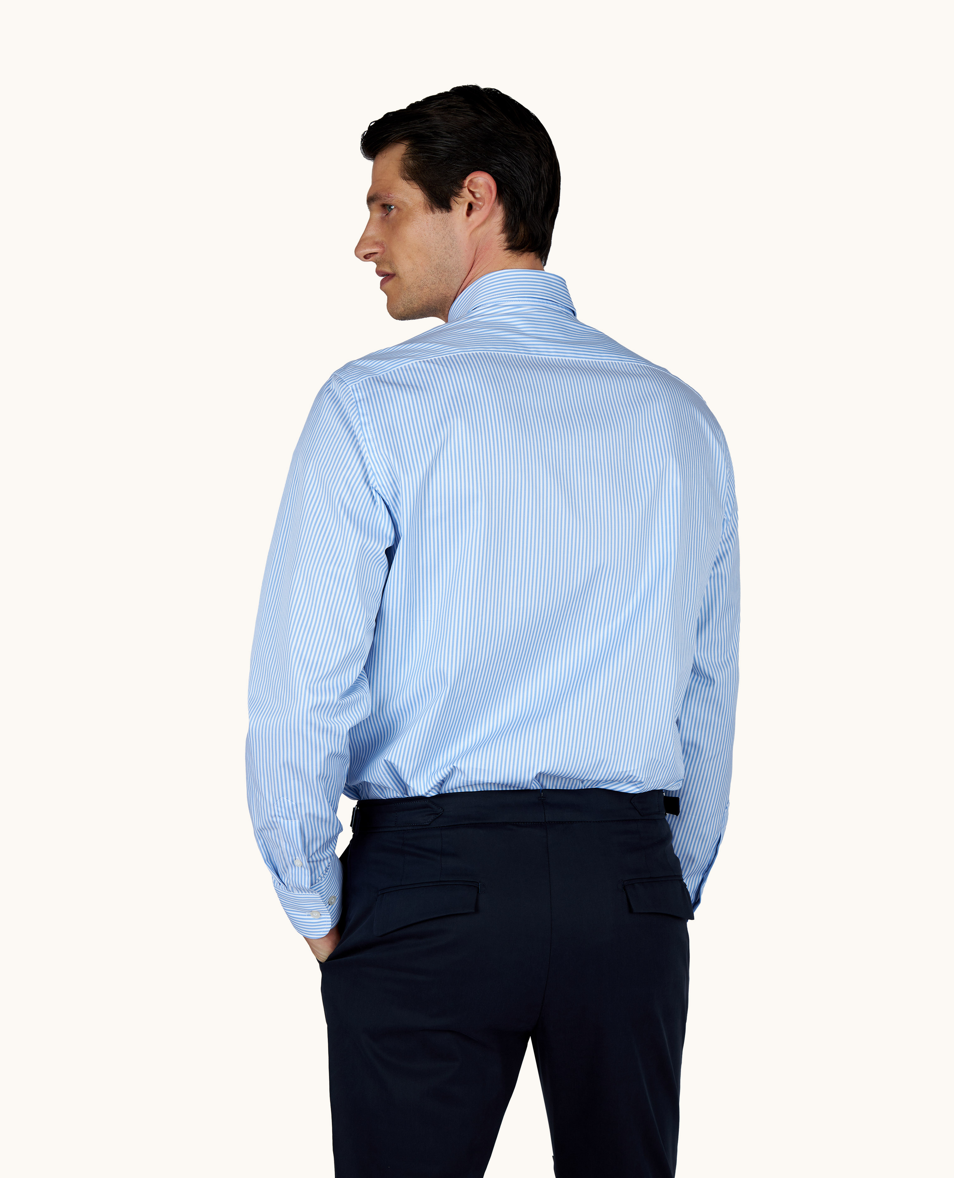 Camisa de sarga de algod&oacute;n Soffio image number 2