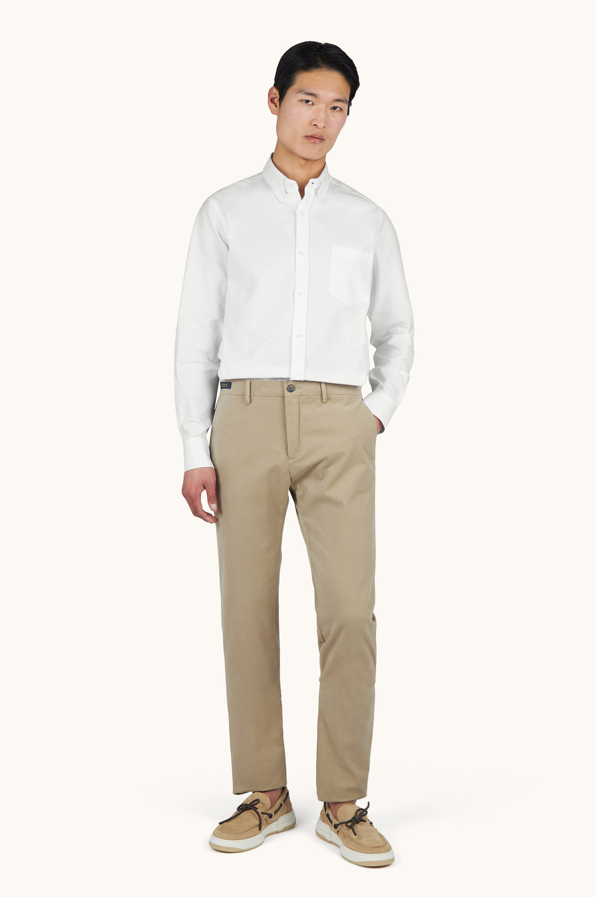 Cotton Oxford Shirt Soffio image number 2