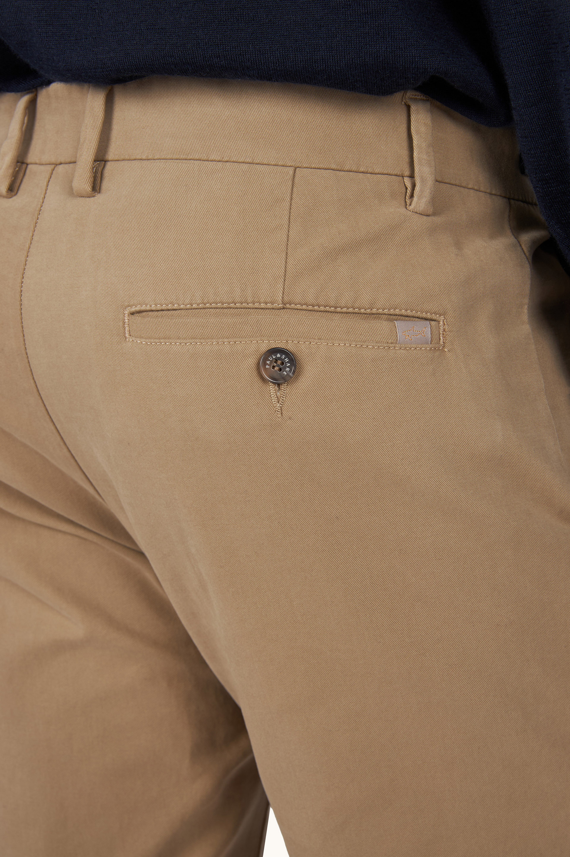 Pantalon Bellagio en coton stretch image number 3