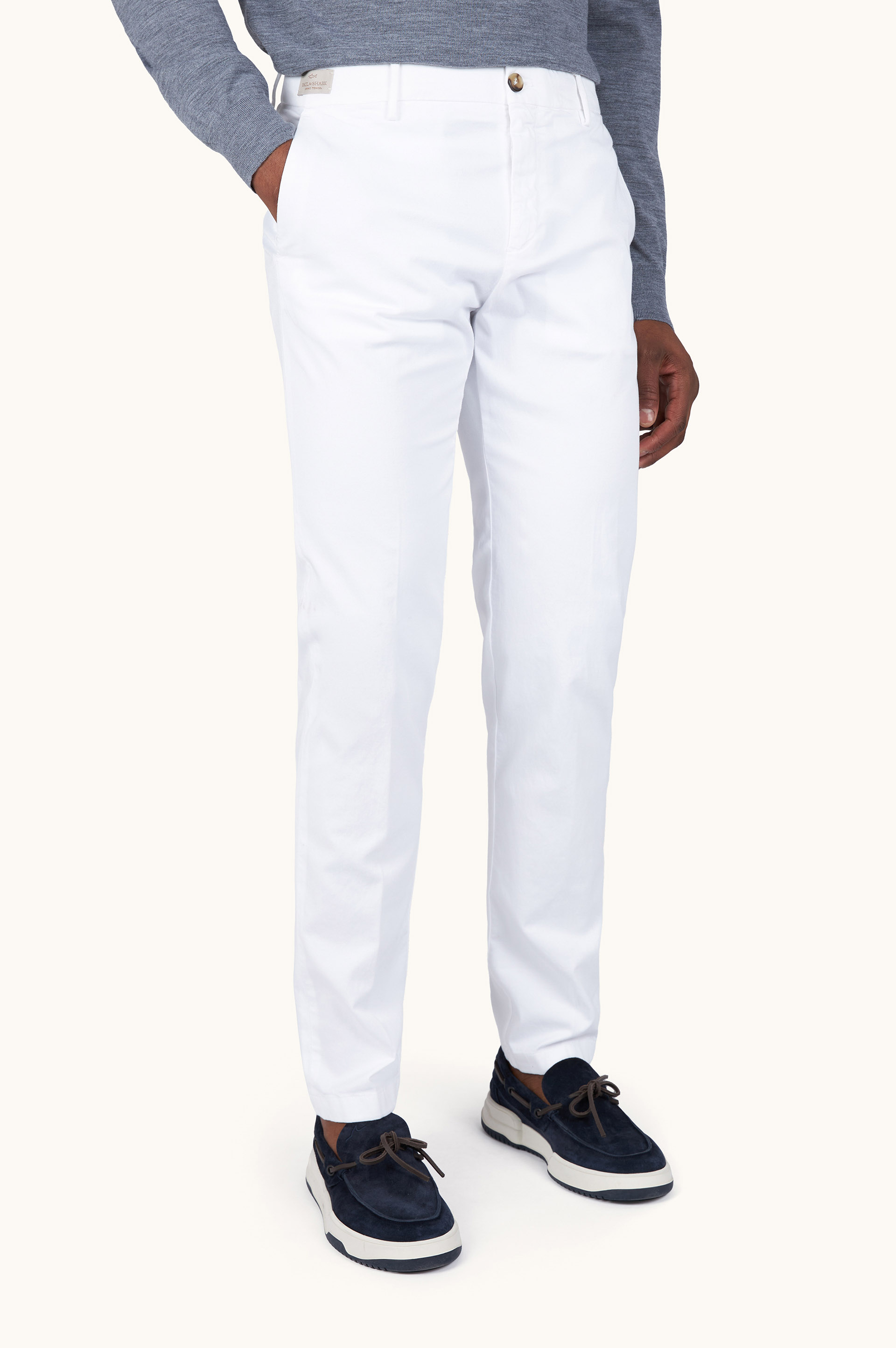 Pantalon Bellagio en coton stretch image number 0