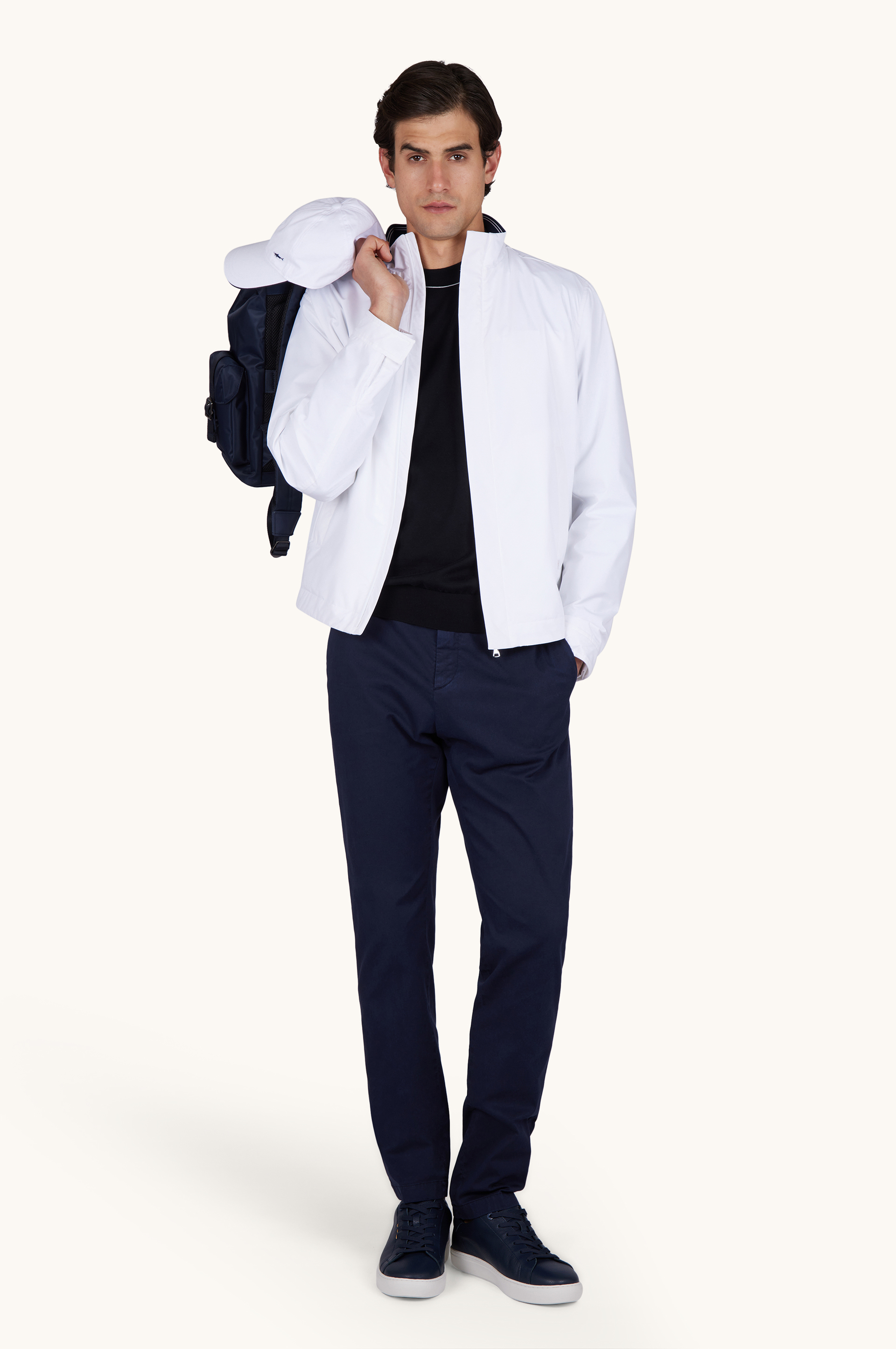 Pantalon Bellagio en coton stretch image number 2