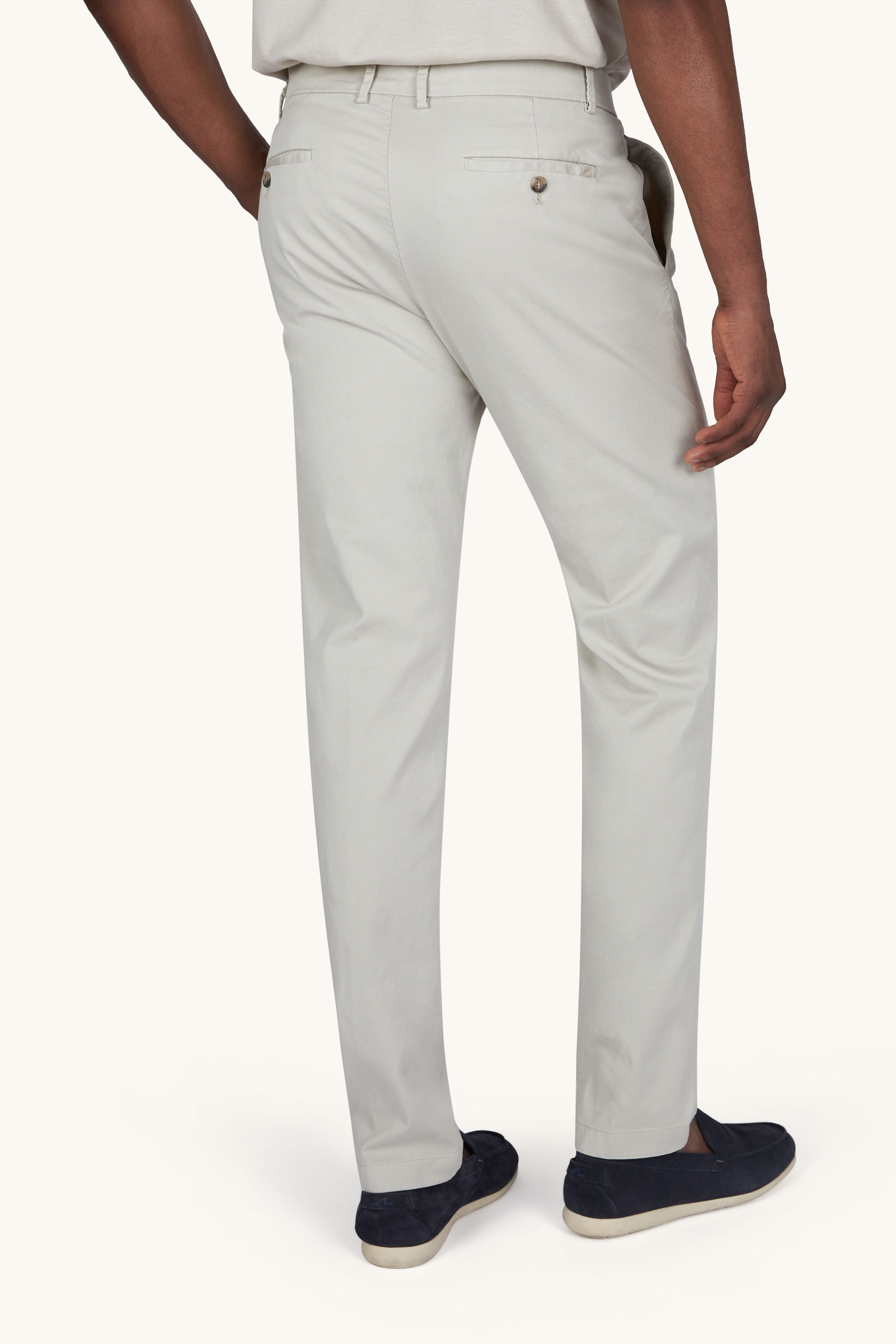 Bellagio stretch cotton trousers image number 2