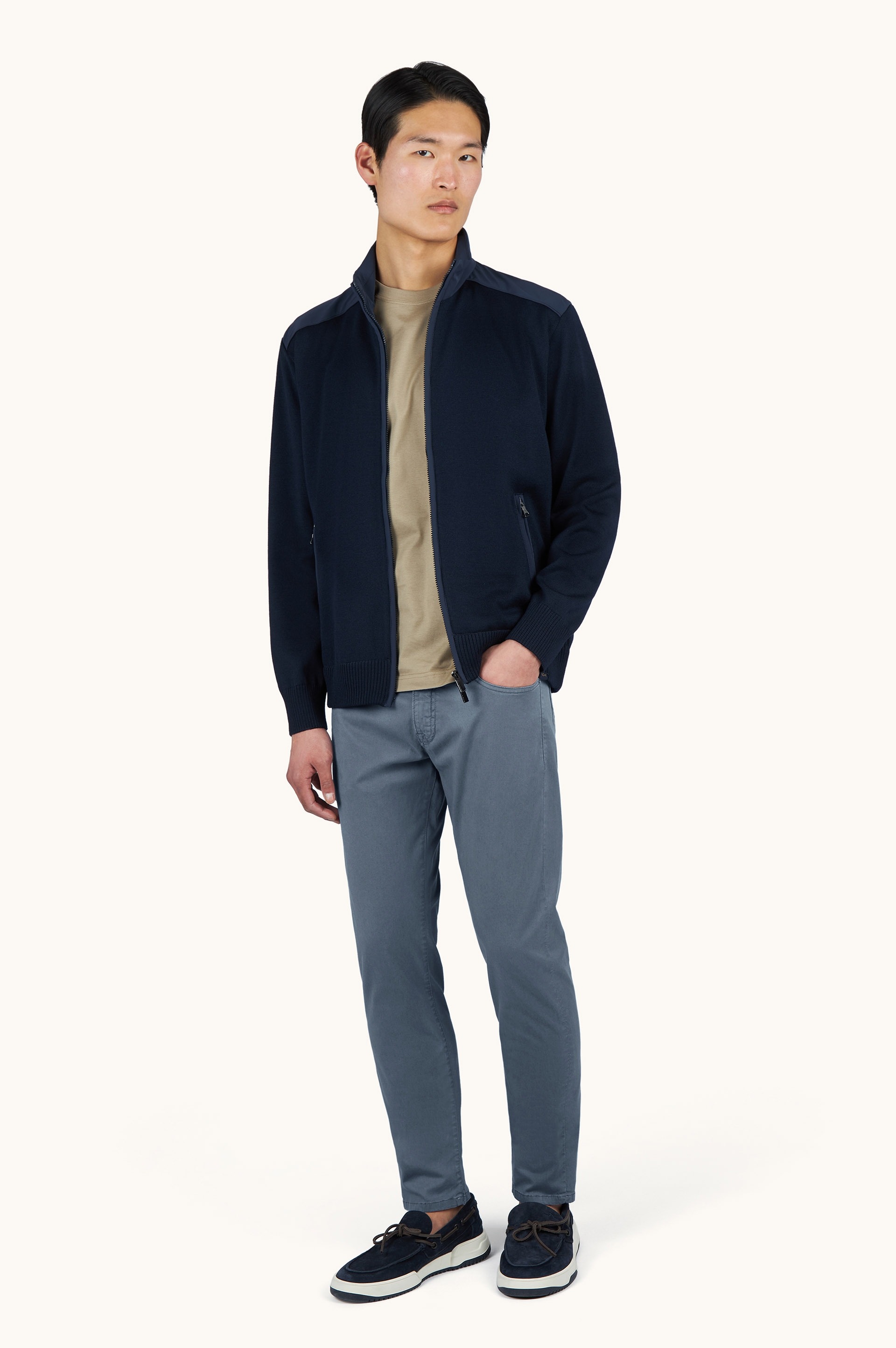 Varese Stretch Cotton Trousers image number 2