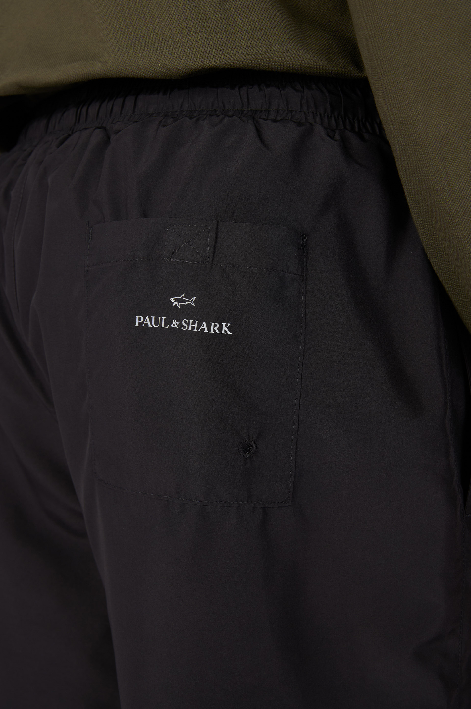 Portofino swimwear with reflective logo print image number 4