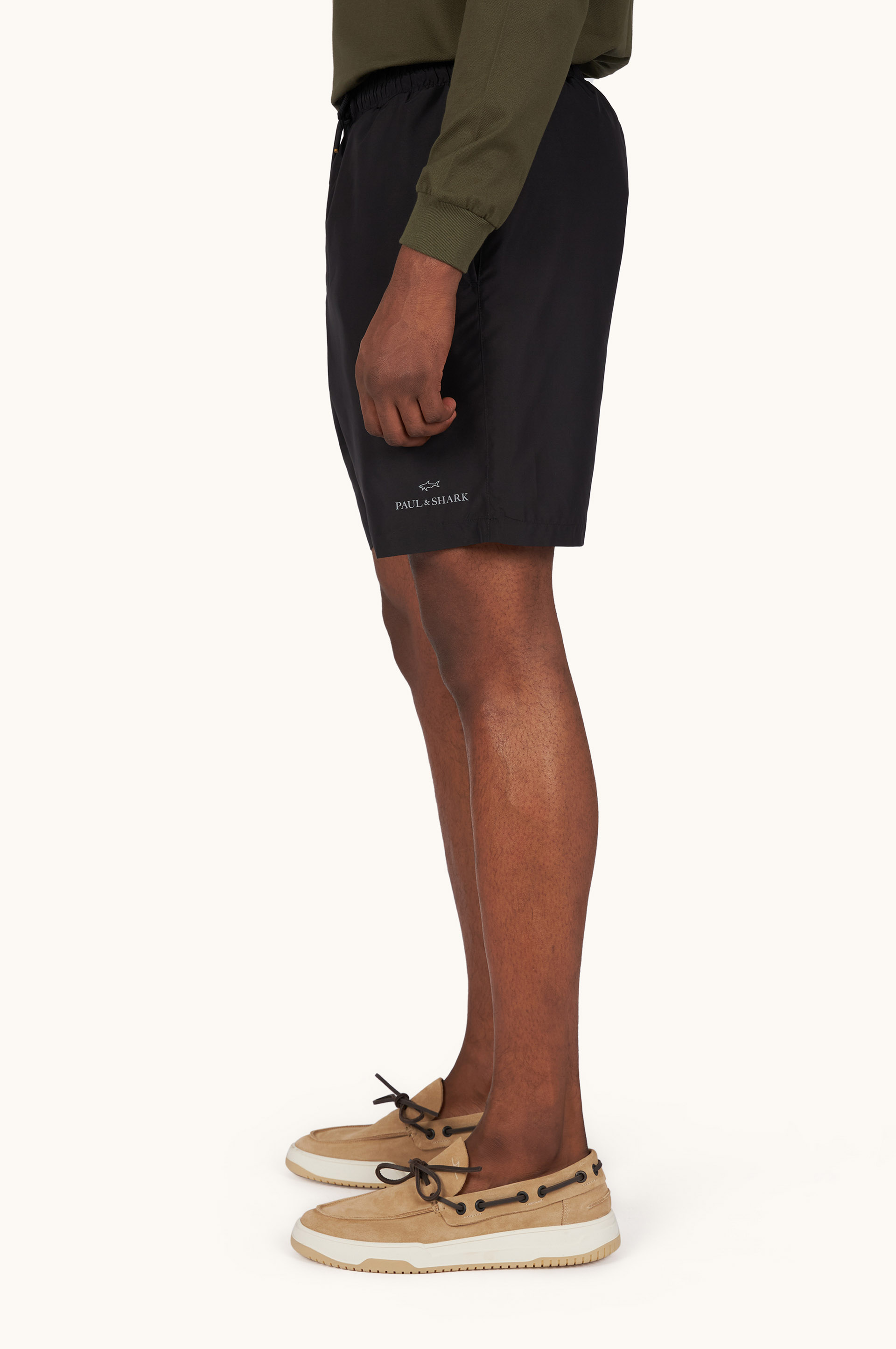 Portofino swimwear with reflective logo print image number 5