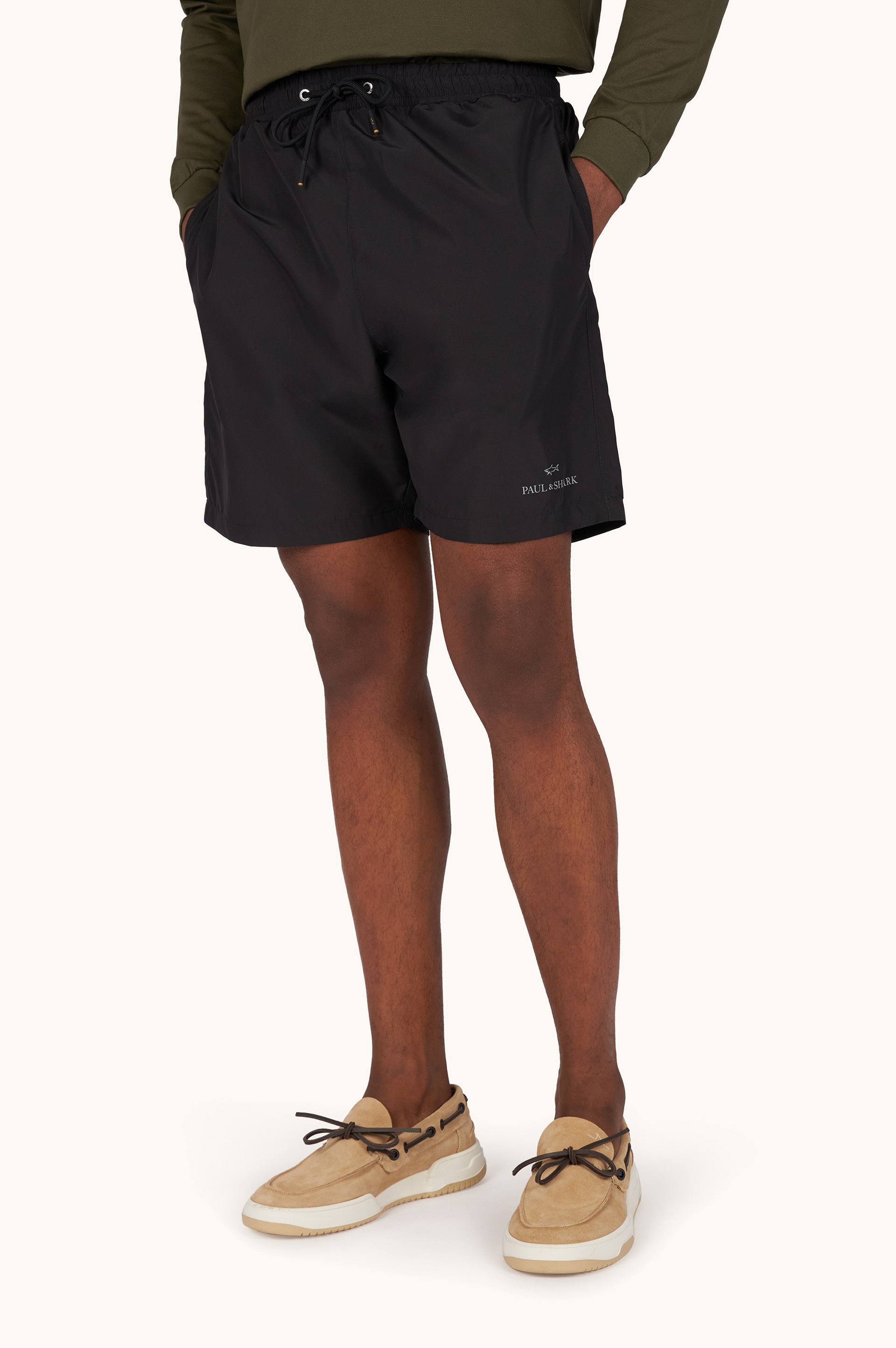 Portofino swimwear with reflective logo print image number 0