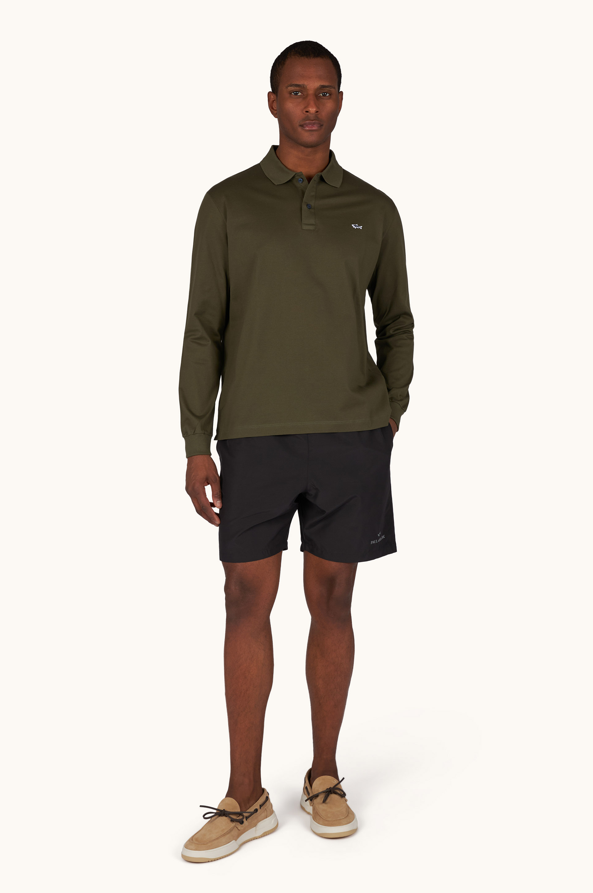 Portofino swimwear with reflective logo print image number 2