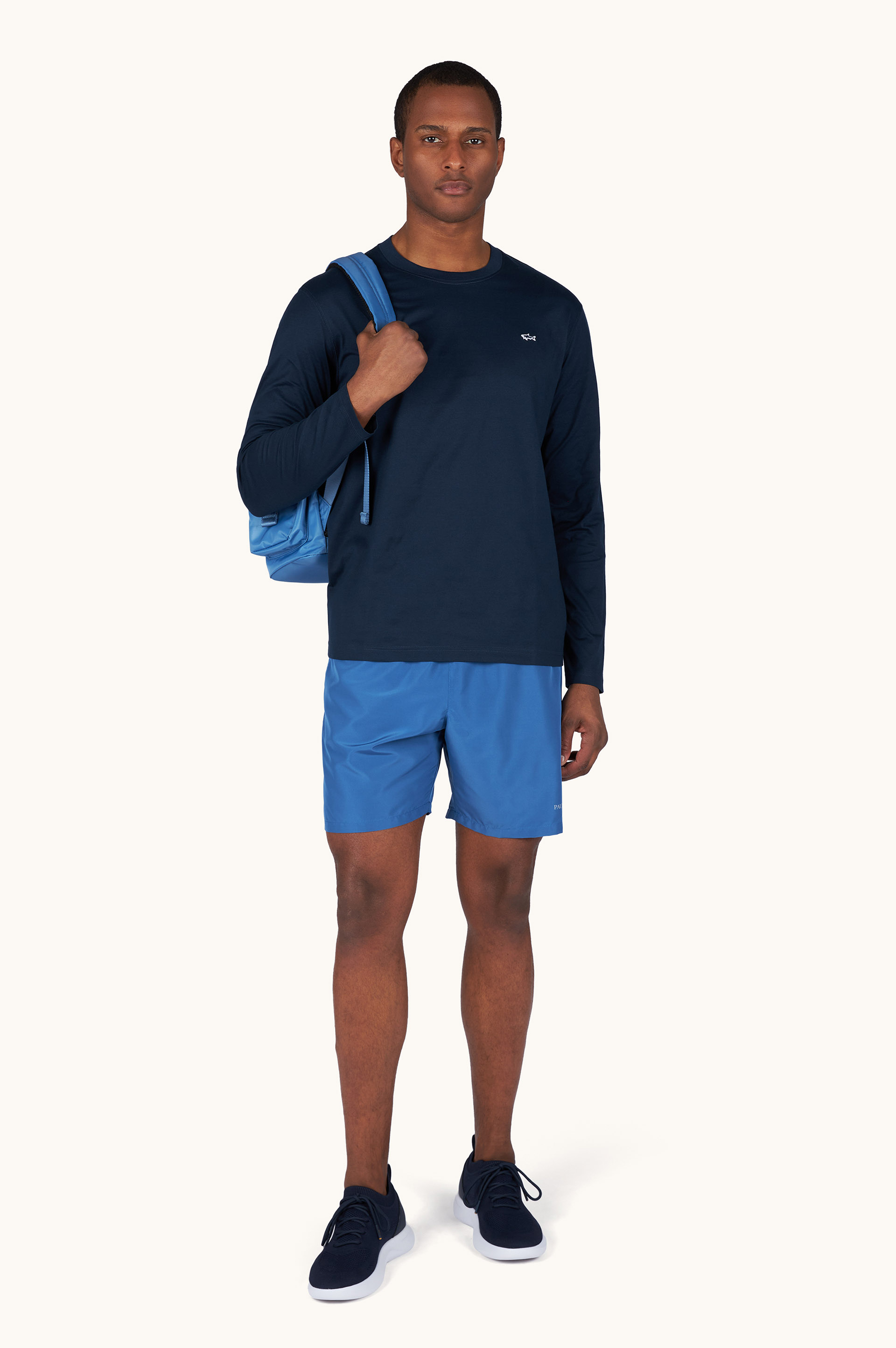 Costume da bagno Portofino con stampa logo reflective image number 1