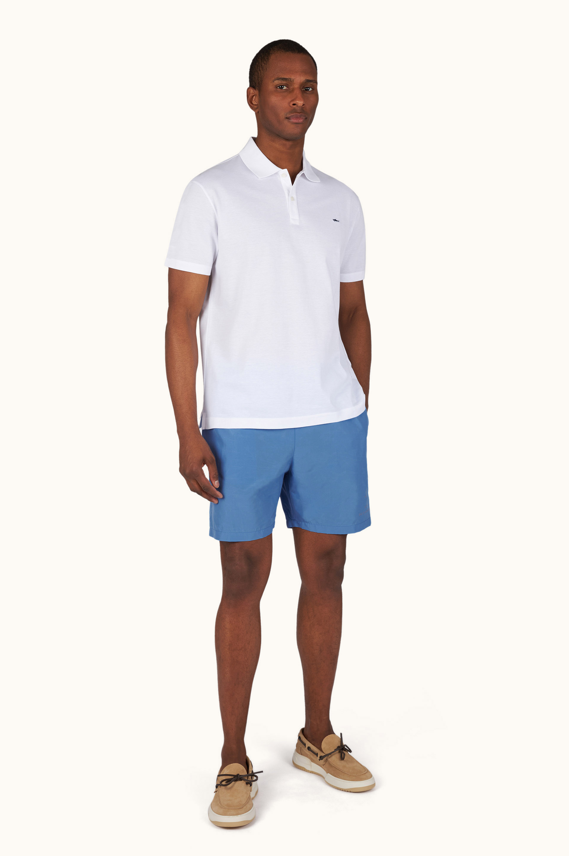 Portofino swimwear with reflective logo print image number 2