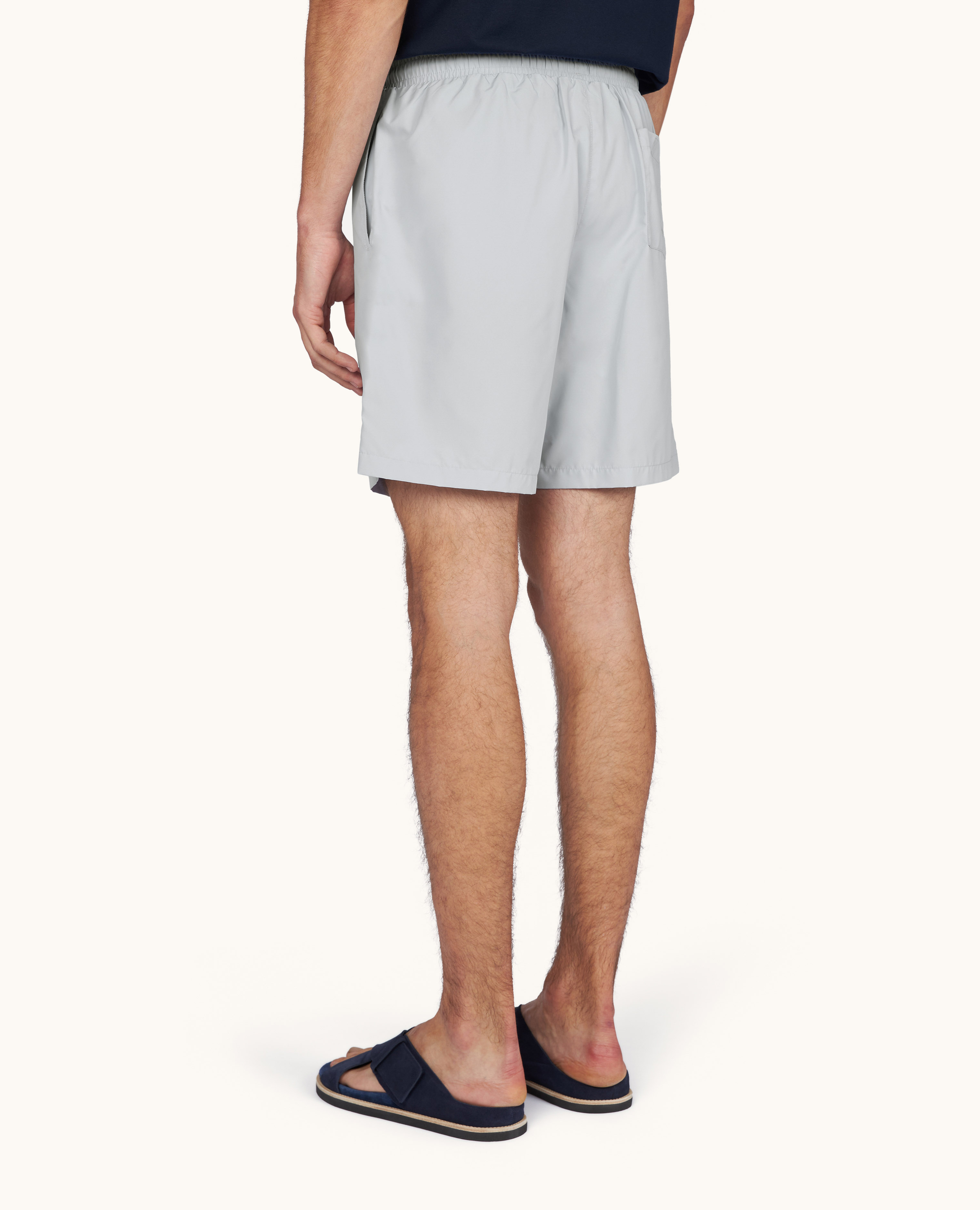 Portofino swimwear with reflective logo print image number 3