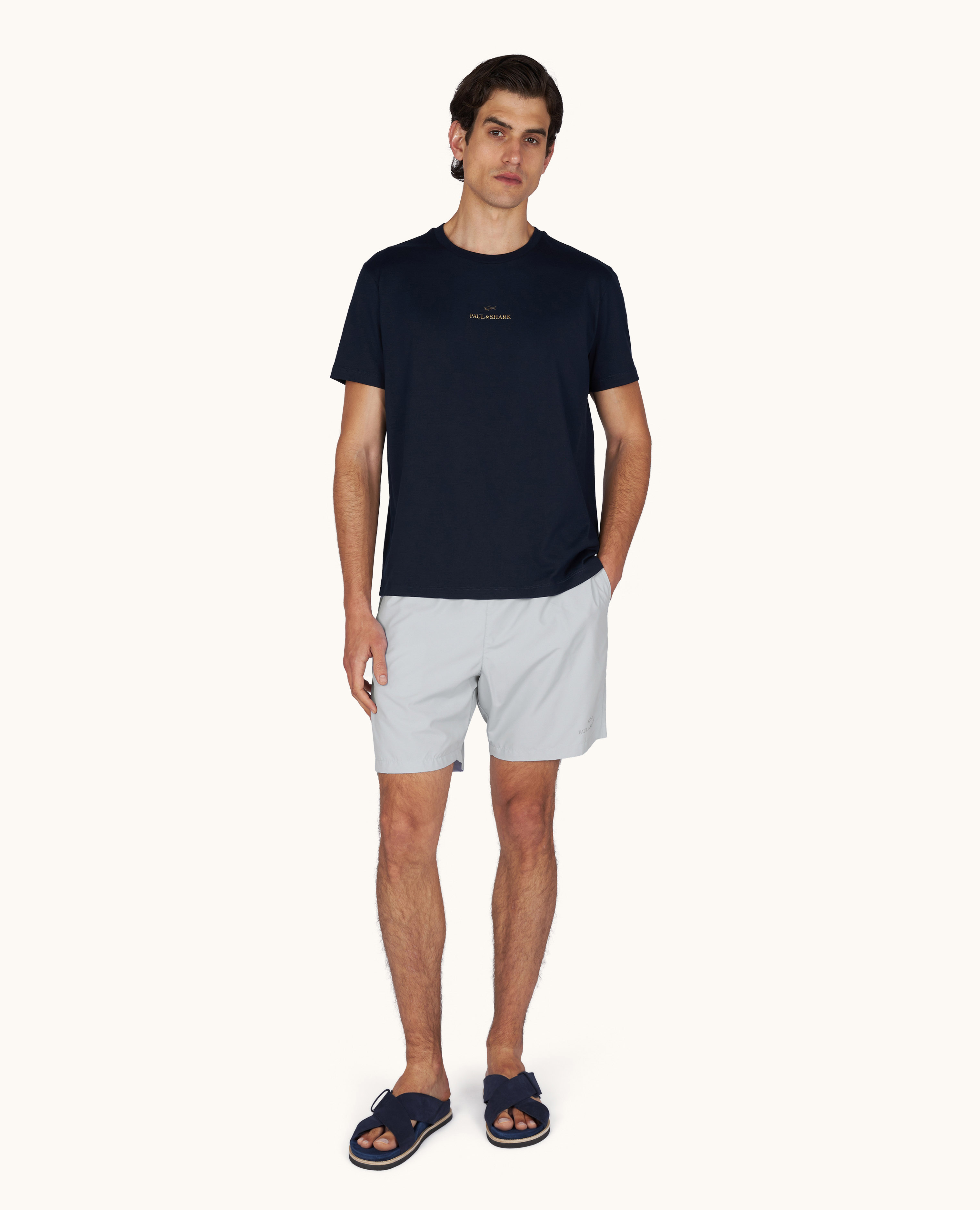 Portofino swimwear with reflective logo print image number 2