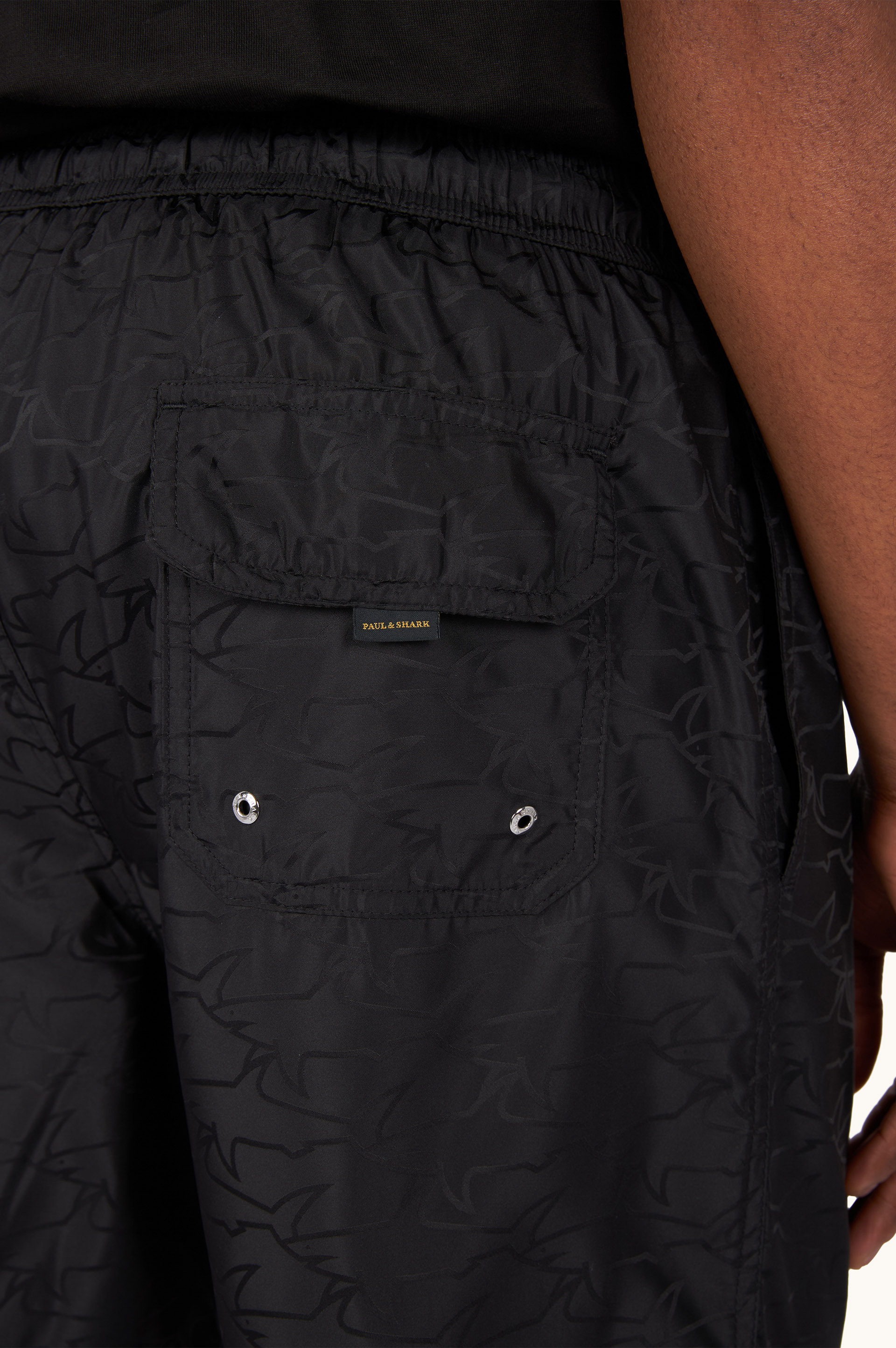 Portofino swimwear with Sharks Waves print image number 4