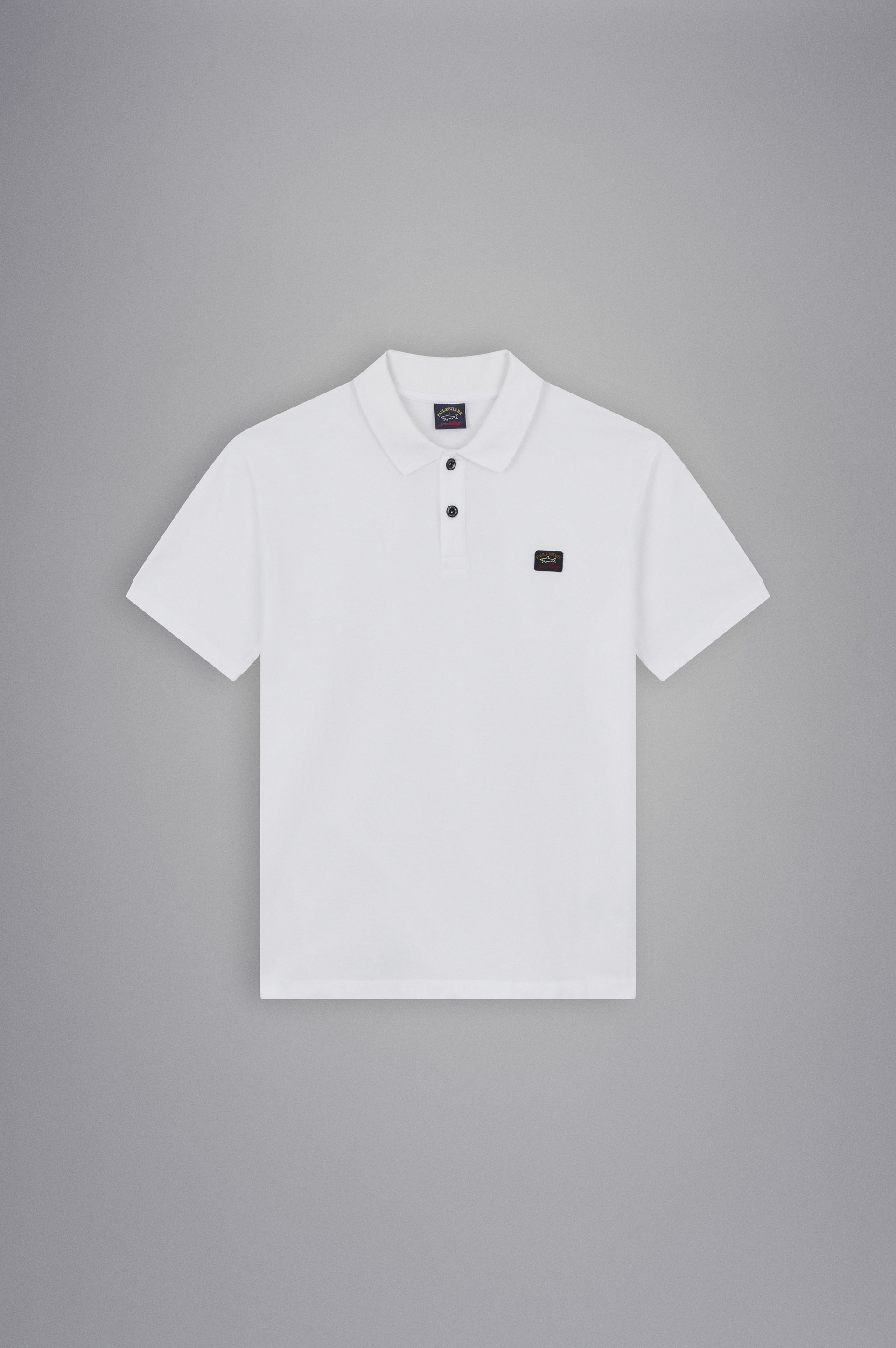 Cotton piqué Polo Shirt with iconic badge image number 1