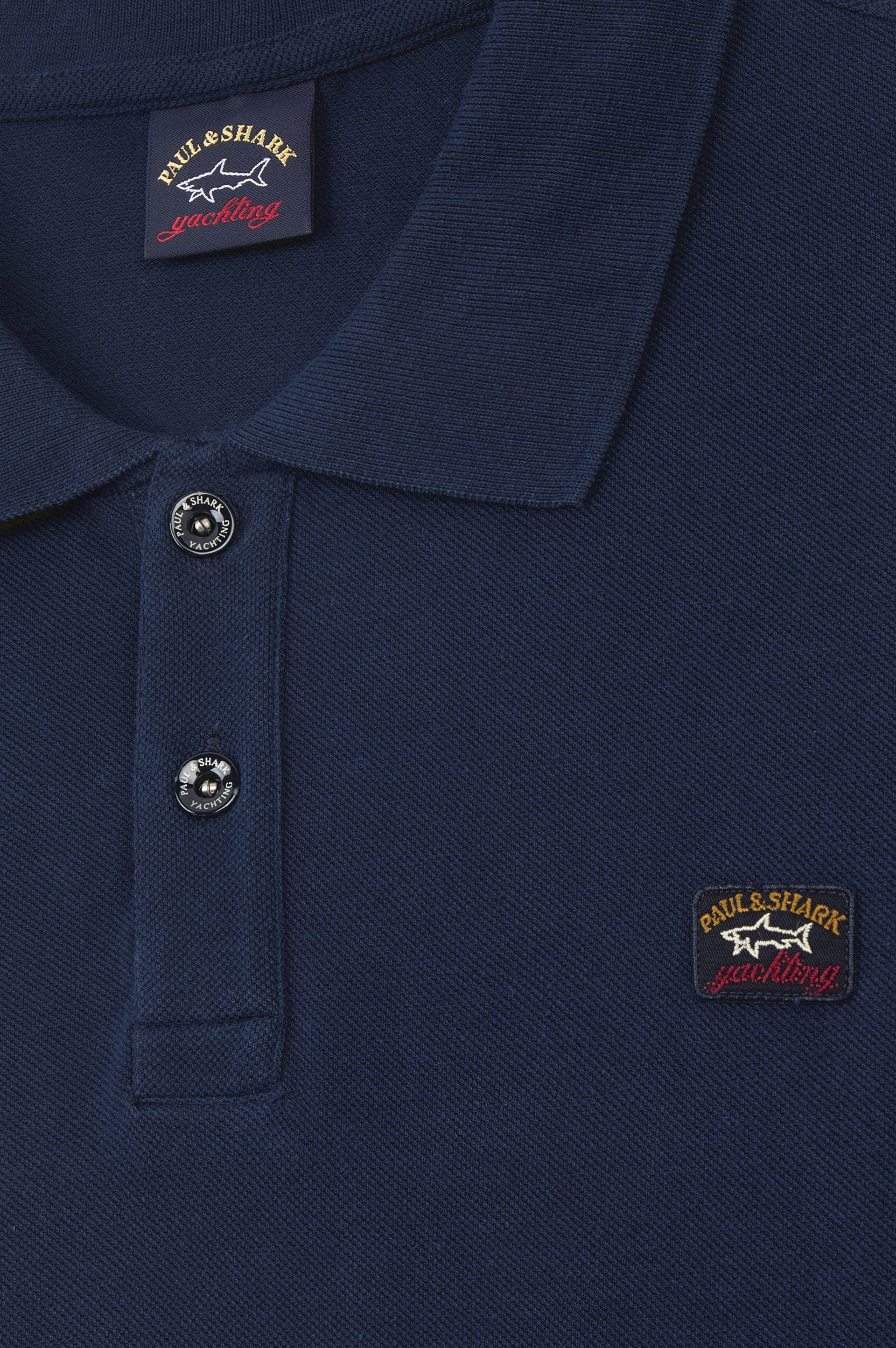 Poloshirt aus Piqu&eacute; Baumwolle mit ikonischem Badge image number 5