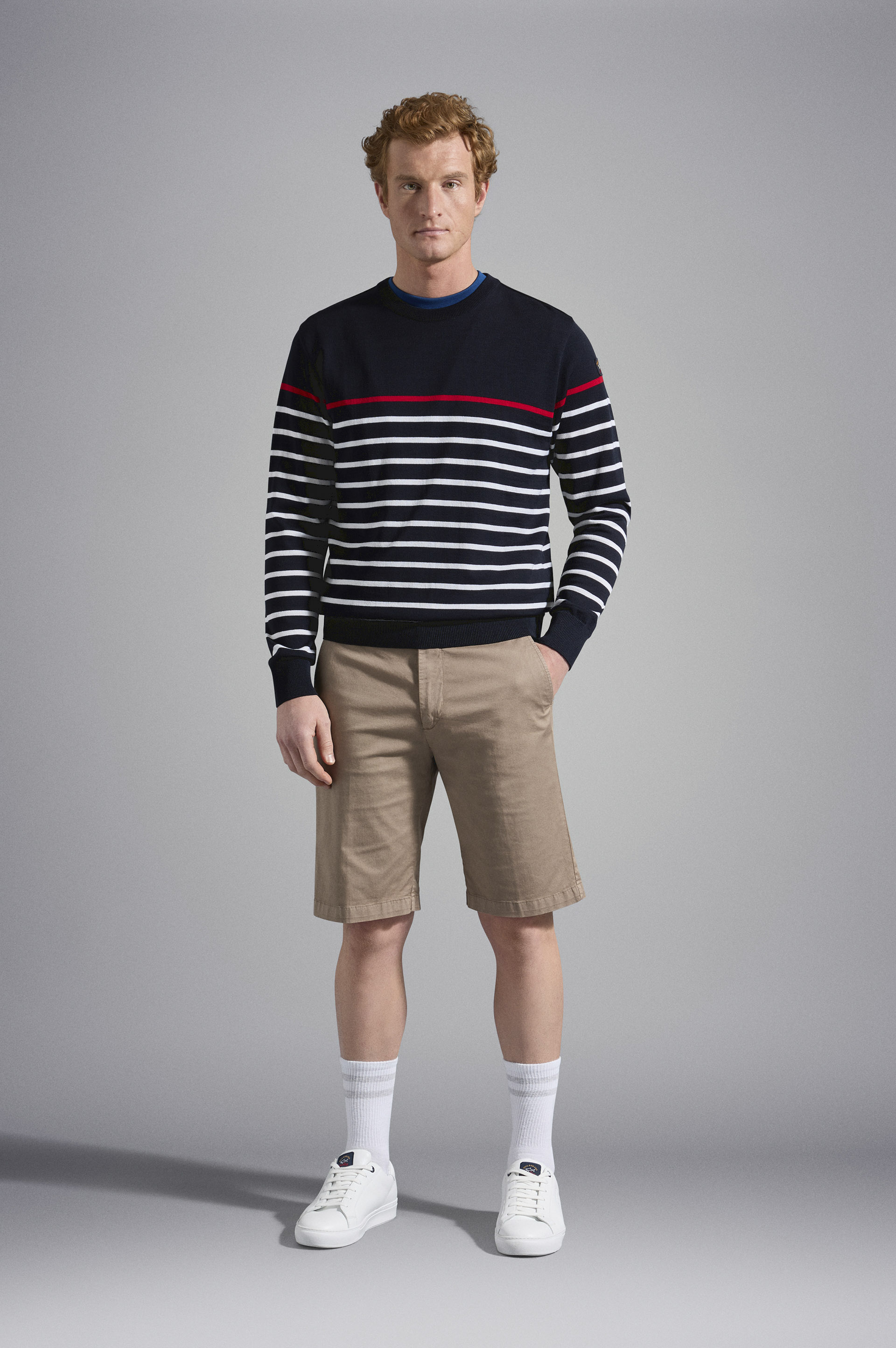 Cotton T-Shirt with embroidered Logo image number 2