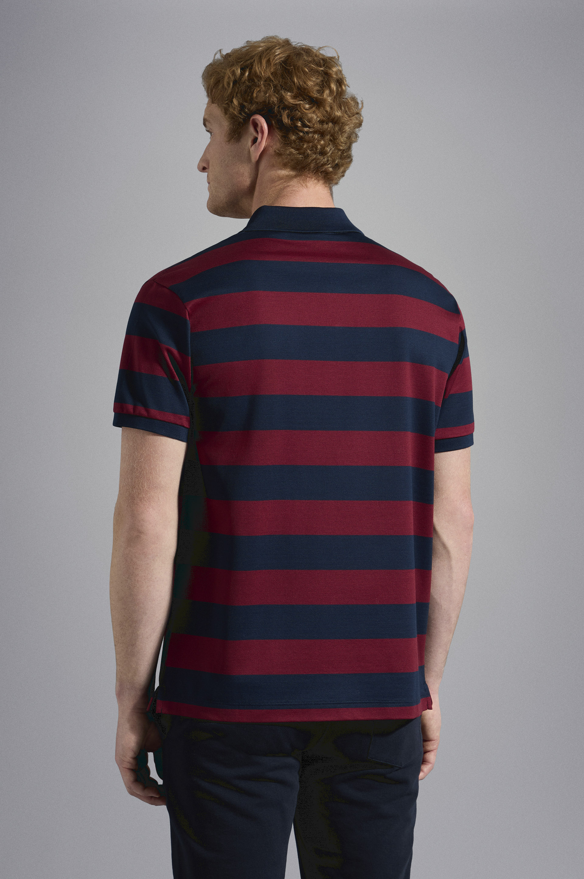 Polo en algodón piqué con Iconic badge image number 3 Polo en algodón piqué con Iconic badge image number 3