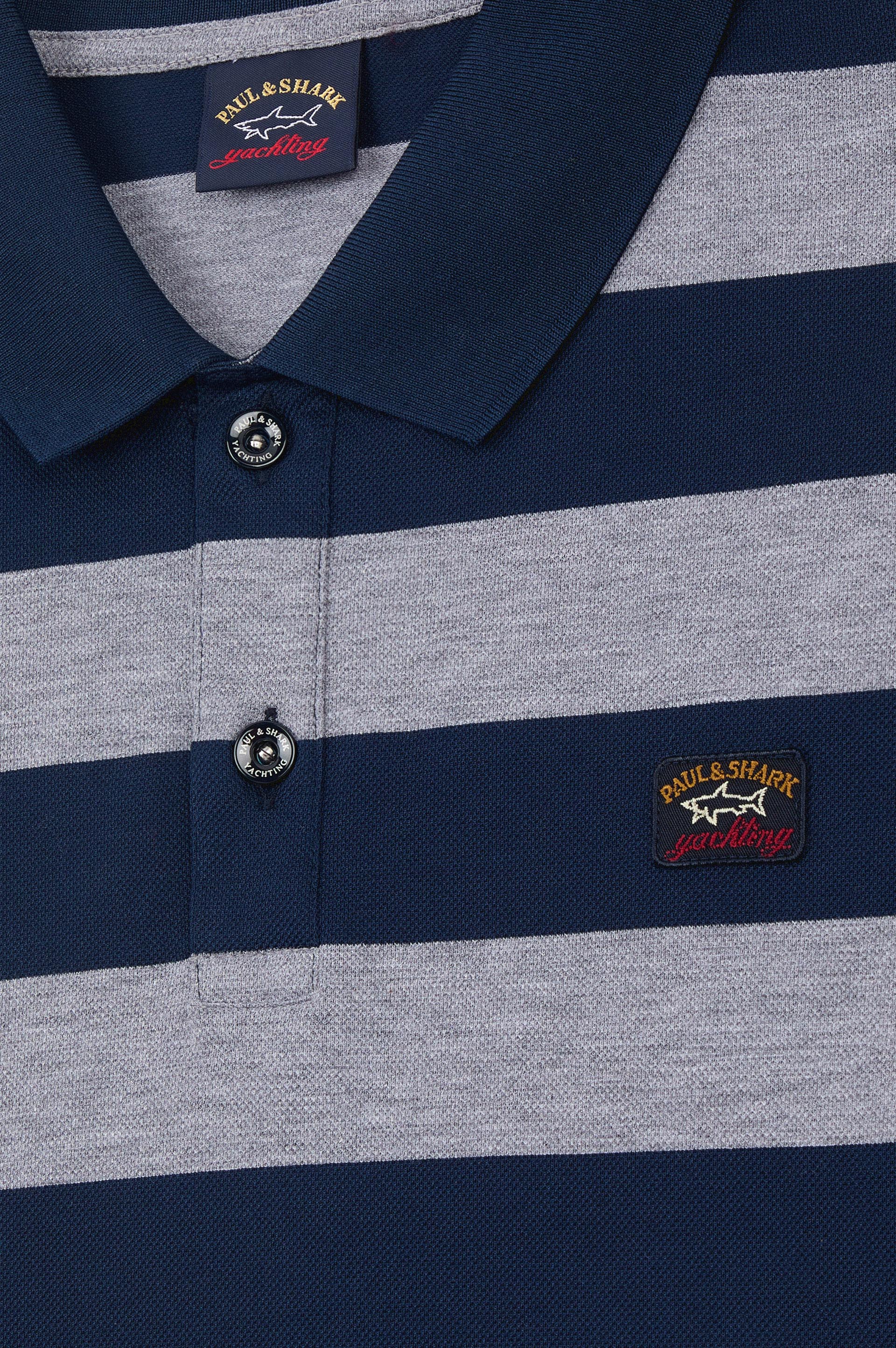 Cotton piqu&eacute; Polo with Iconic badge image number 5