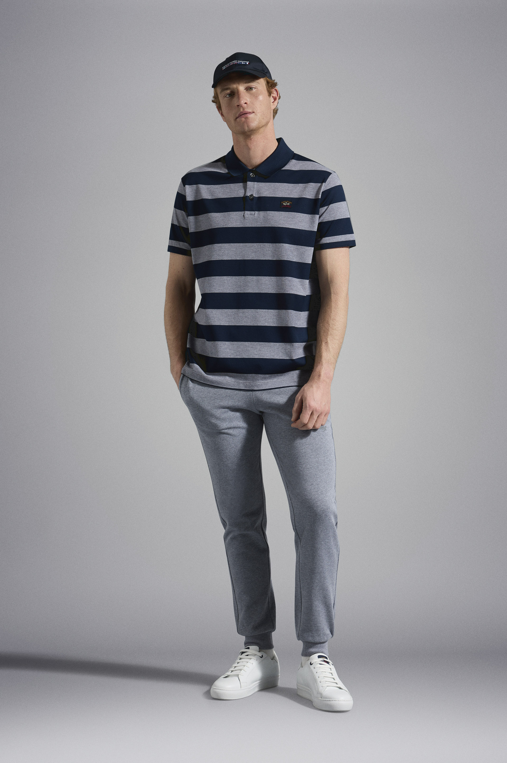 Cotton piqu&eacute; Polo with Iconic badge image number 2