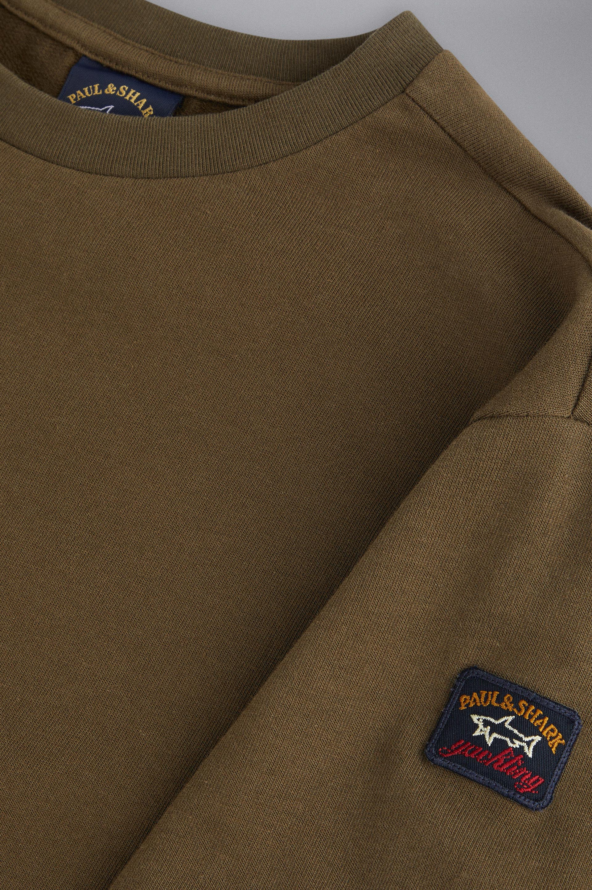 Sudadera en algodón con Iconic badge image number 5 Sudadera en algodón con Iconic badge image number 5