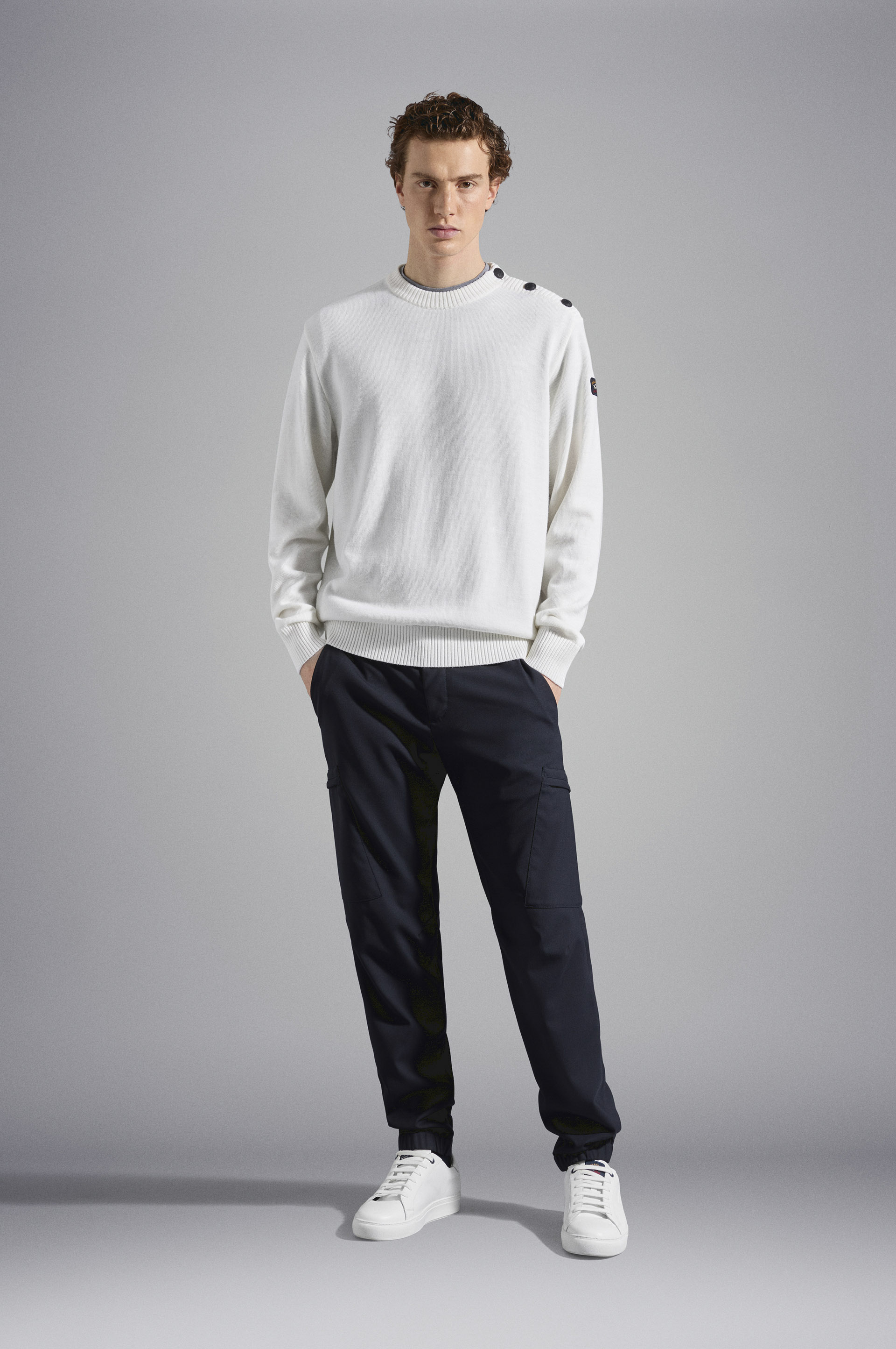 Свитер Bretagne из натуральной шерсти с логотипом image number 2