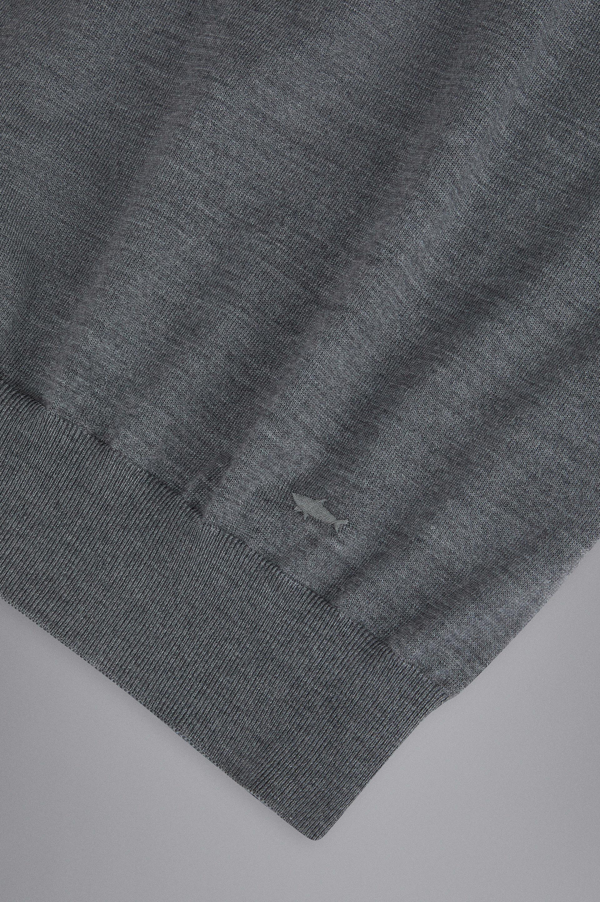 Polo en laine mérinos extra fine image number 5