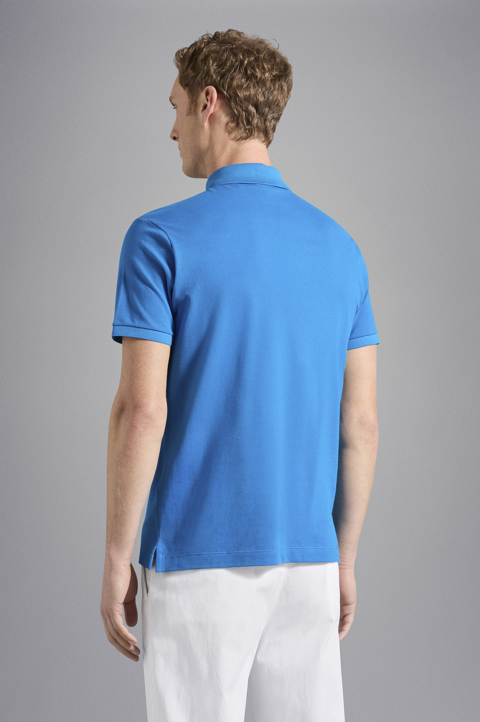 Поло из органического хлопка-пике с логотипом image number 3