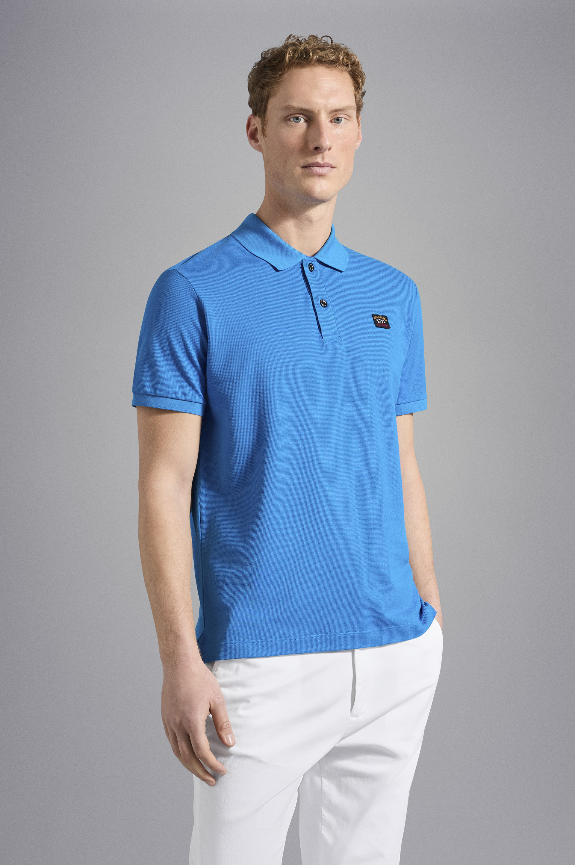 Поло из органического хлопка-пике с логотипом image number 0