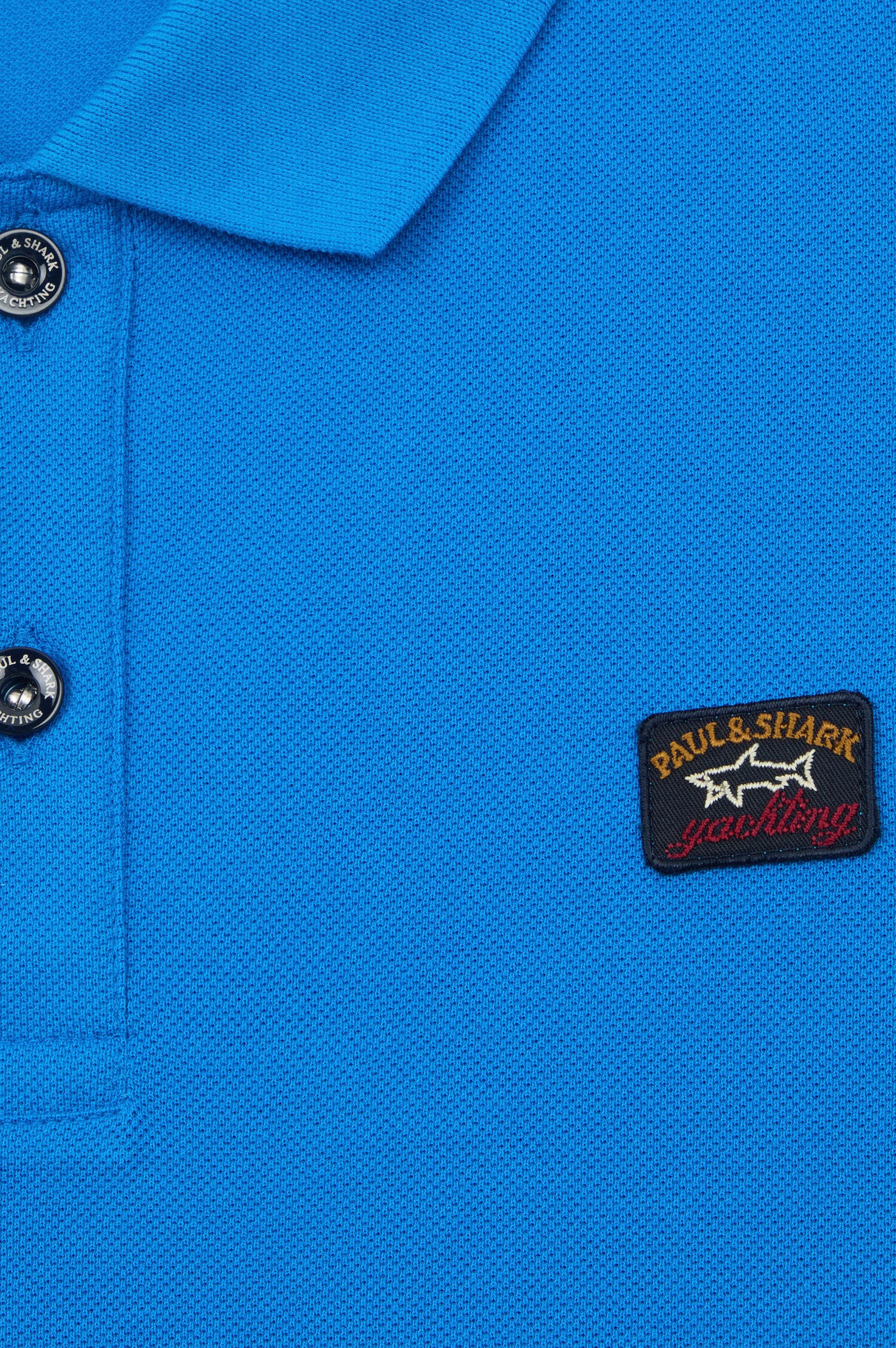 Поло из органического хлопка-пике с логотипом image number 5