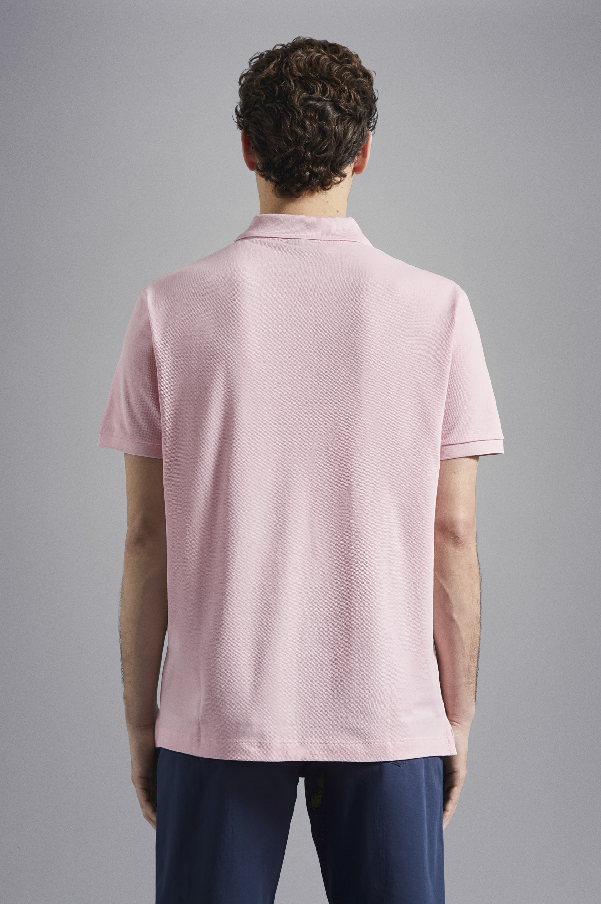 Cotton piqu&eacute; Polo with Iconic badge image number 3