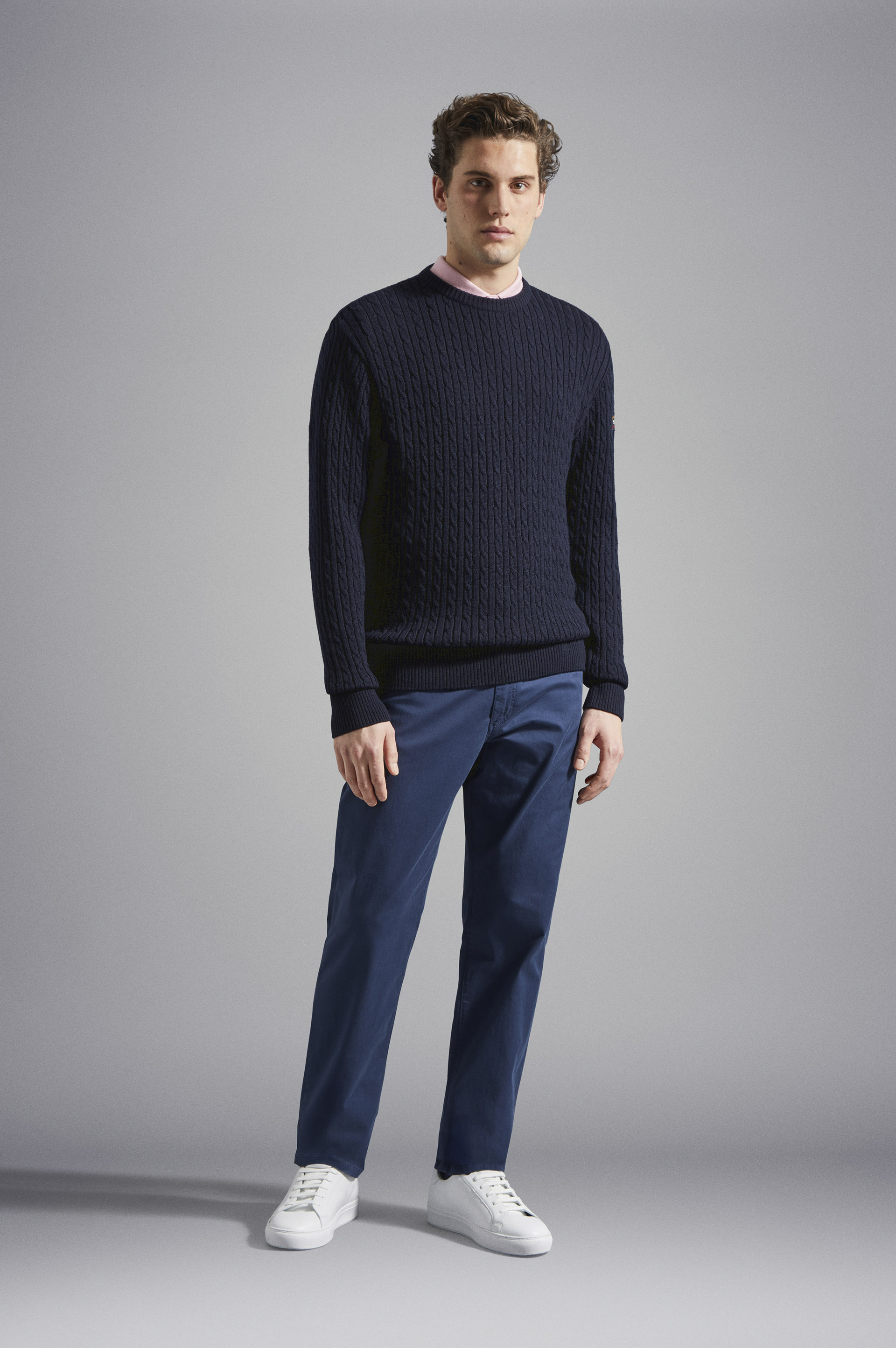 Cotton piqu&eacute; Polo with Iconic badge image number 2
