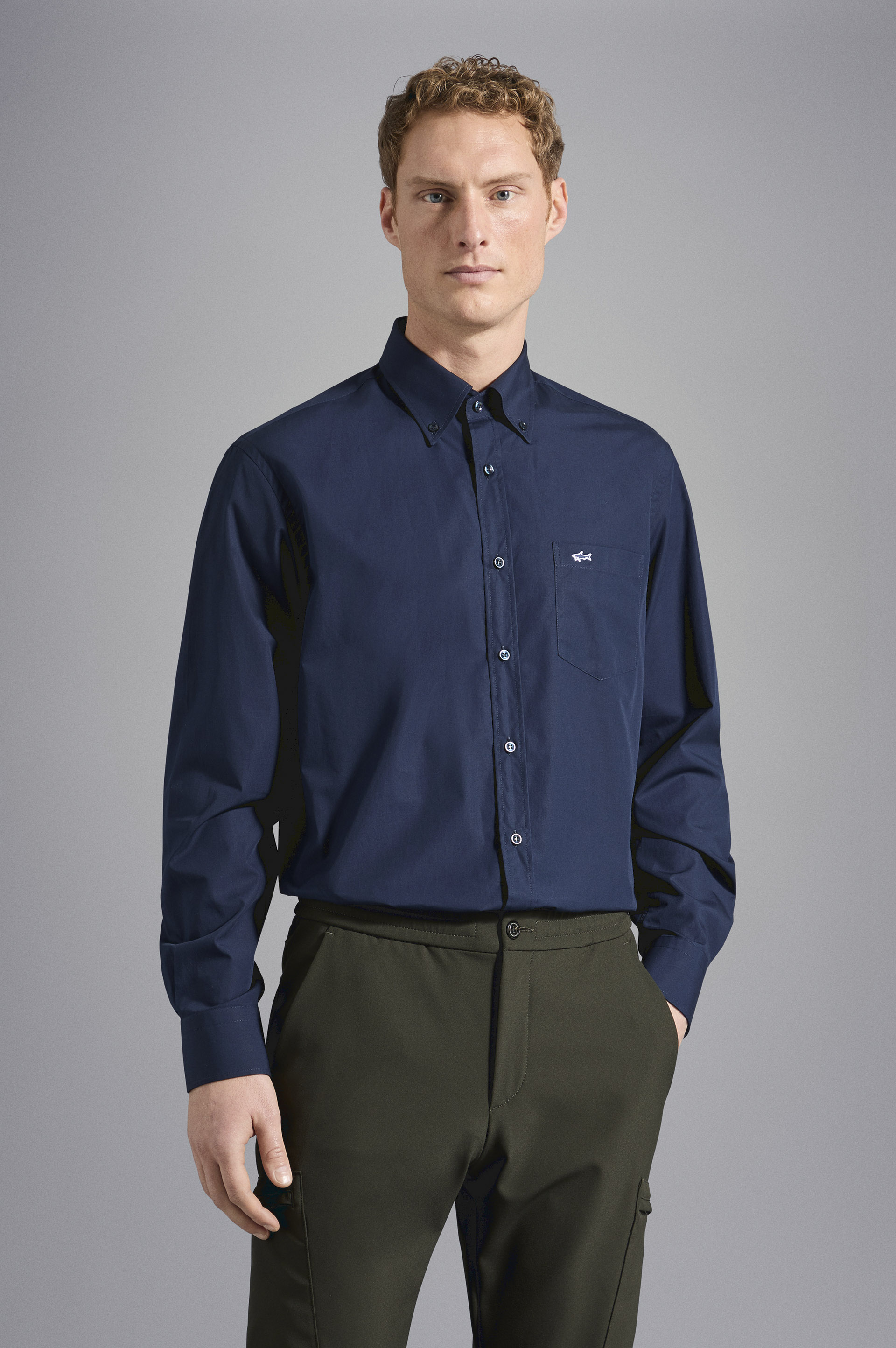 Cotton Poplin shirt image number 0 Cotton Poplin shirt image number 0