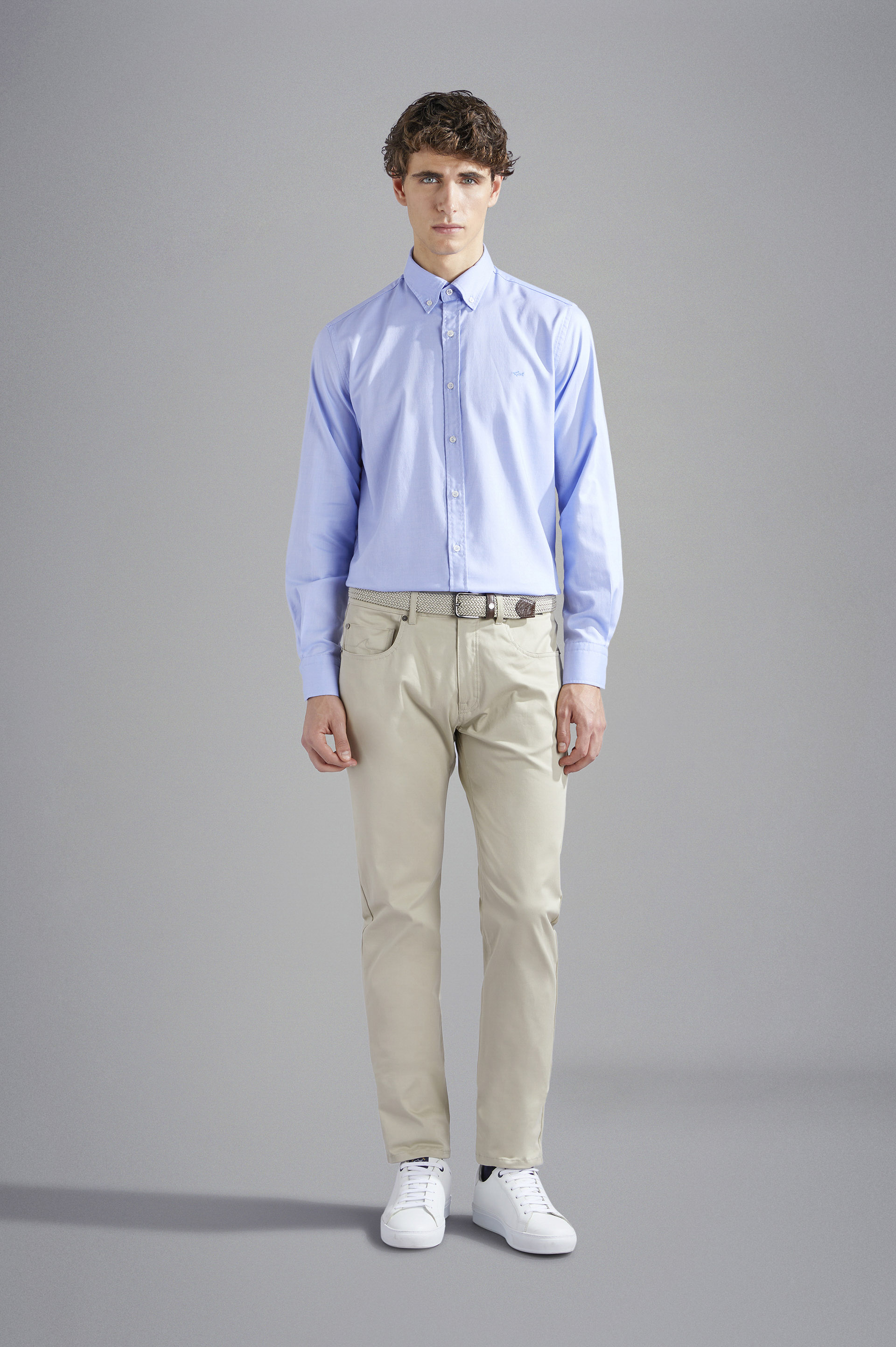 Camisa Oxford de algodón image number 2