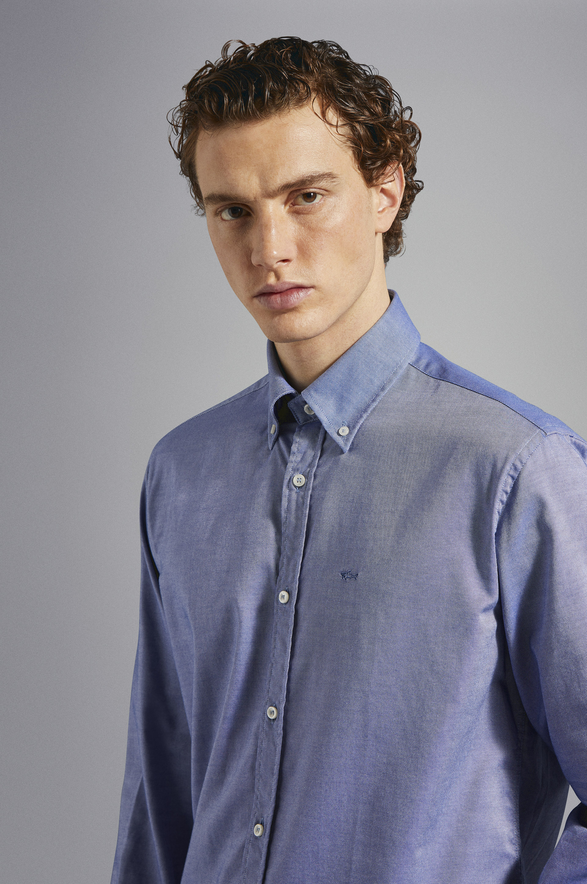 Chemise en Oxford de coton image number 4 Chemise en Oxford de coton image number 4