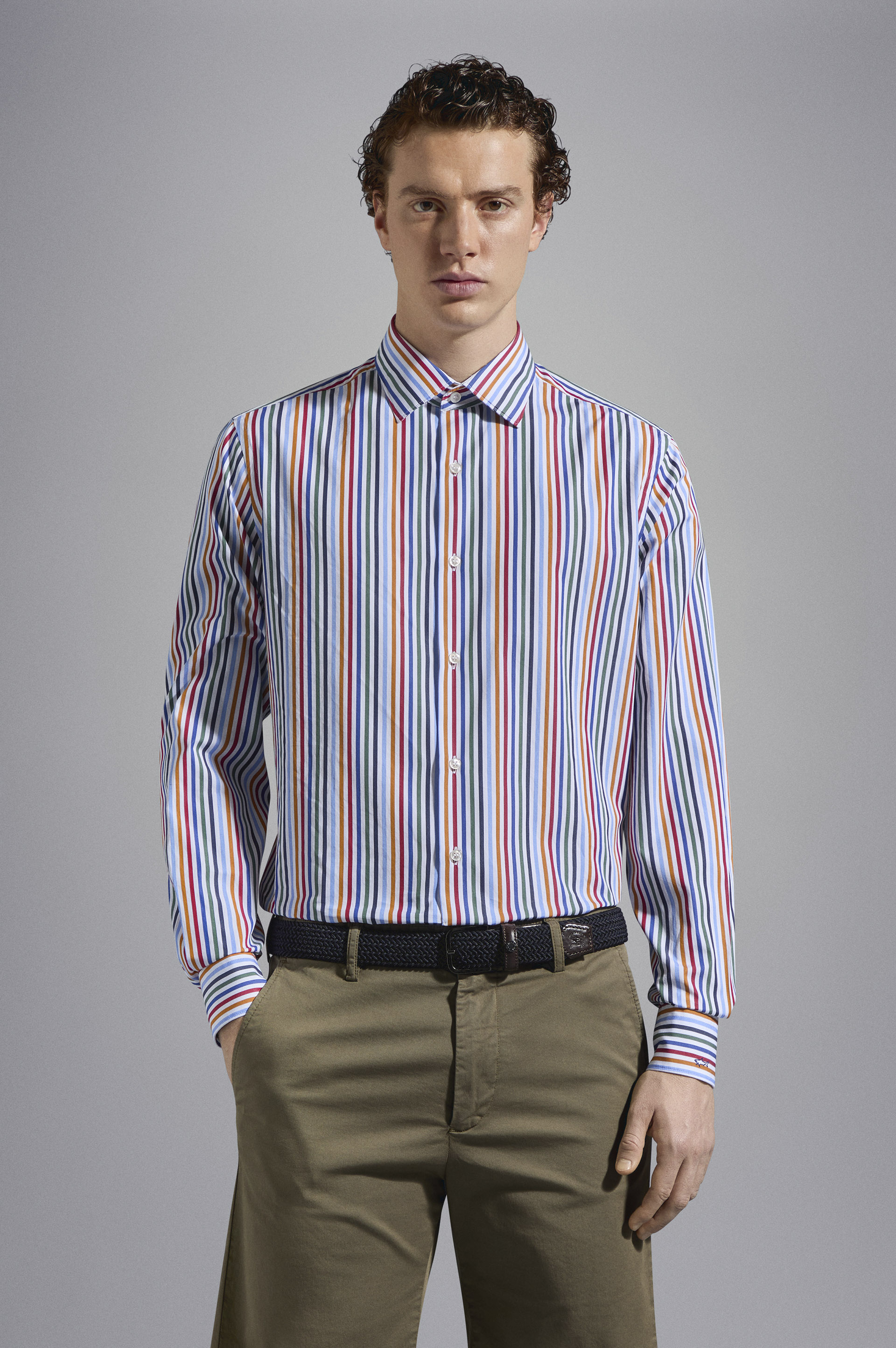 府绸棉衬衫 image number 0