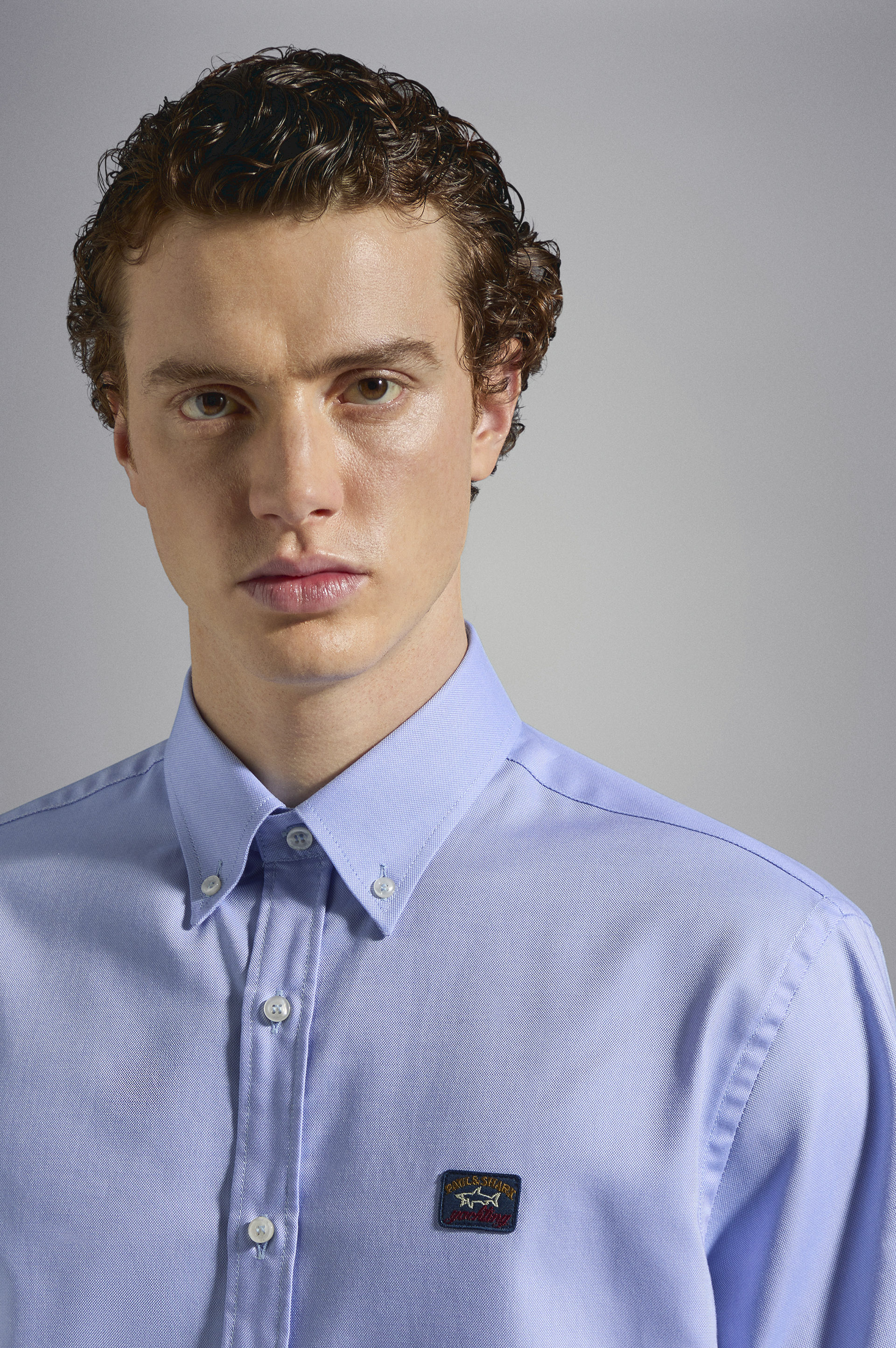Chemise en coton Oxford image number 4 Chemise en coton Oxford image number 4