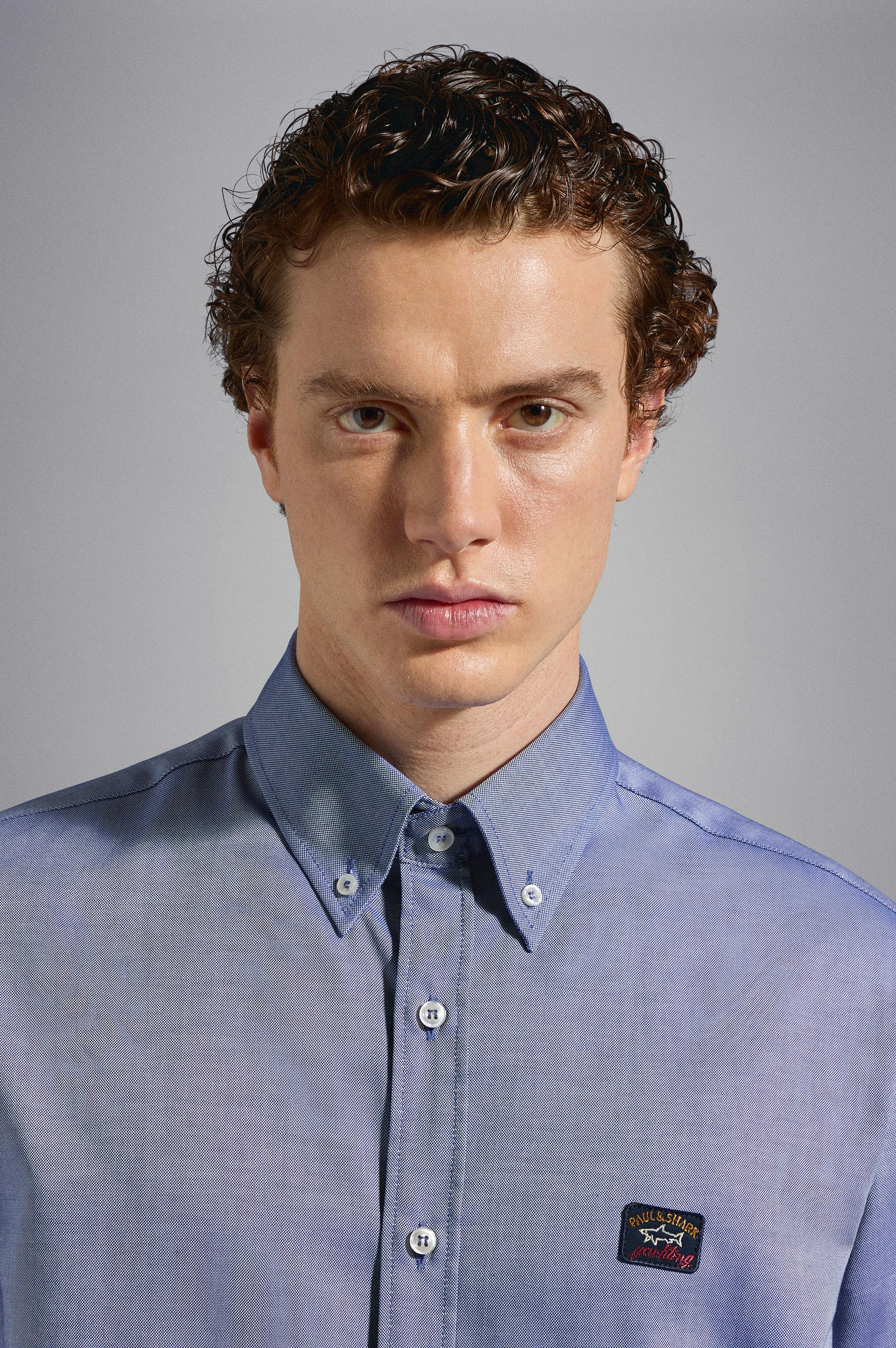 قميص أكسفورد من القطن image number 4