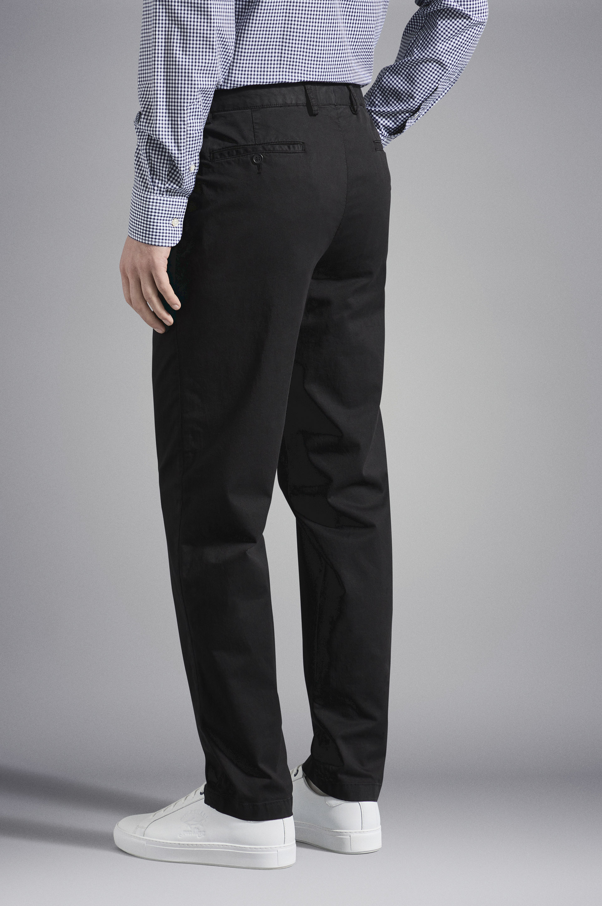 Stretch Cotton Trousers image number 3