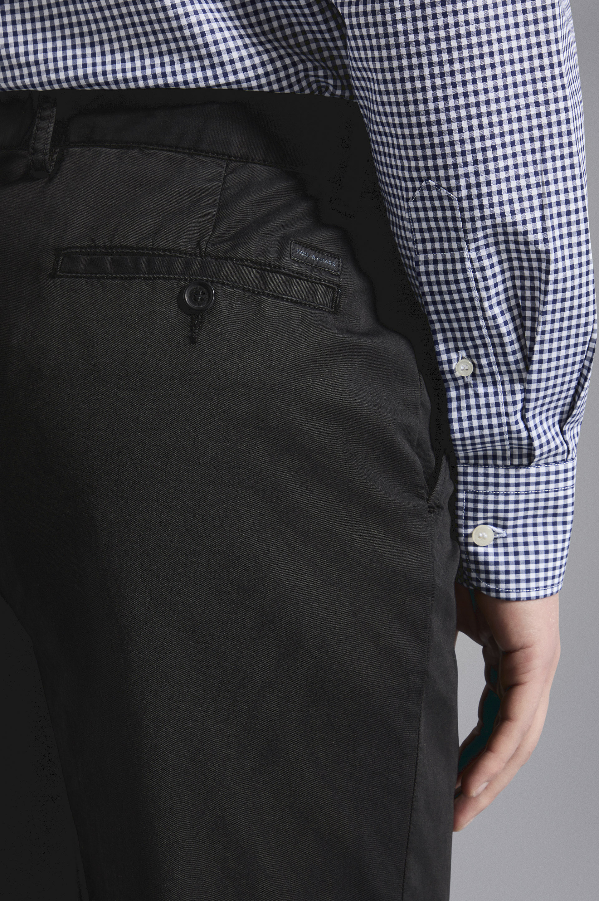 Stretch Cotton Trousers image number 4