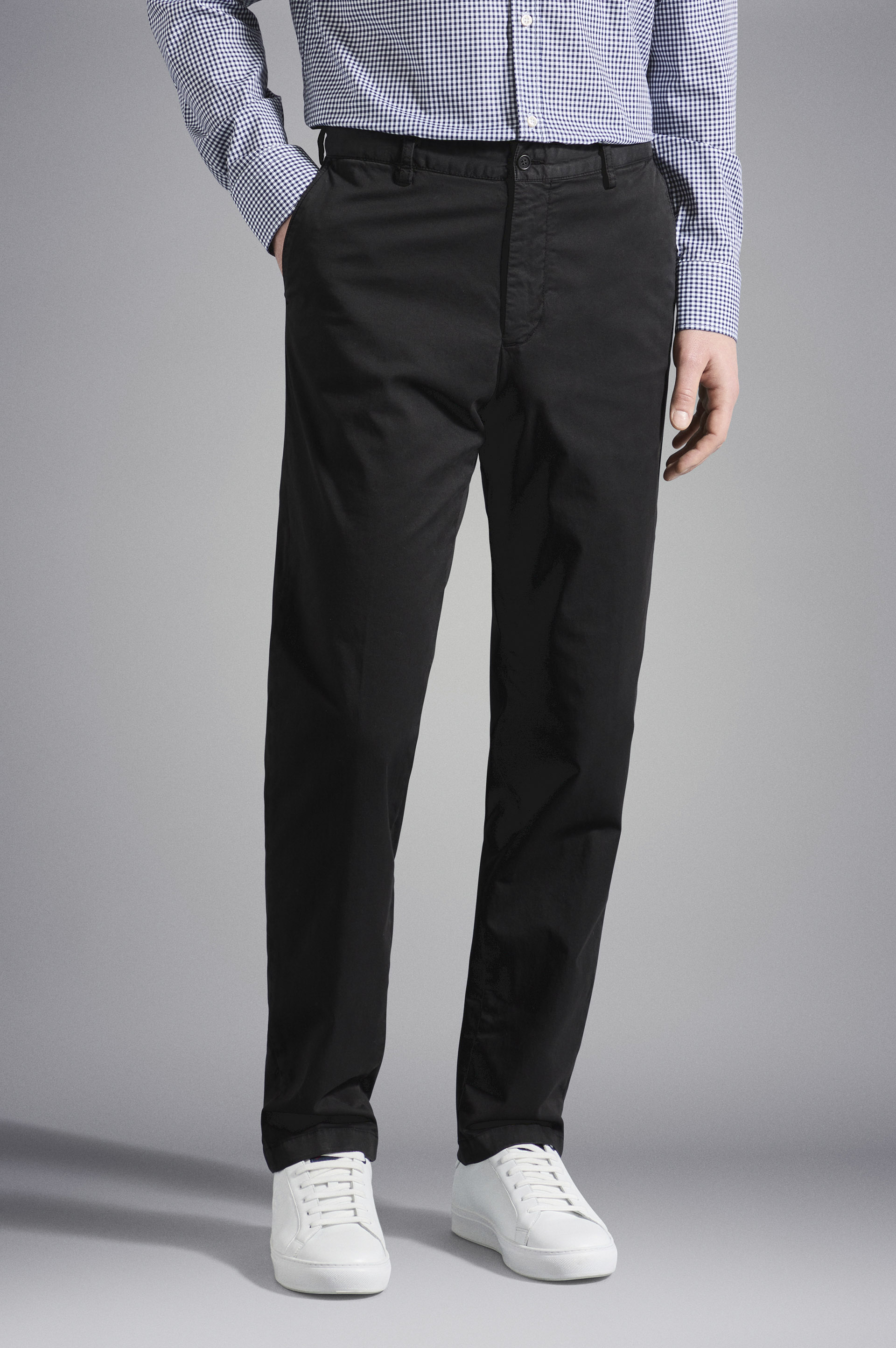 Stretch Cotton Trousers image number 0