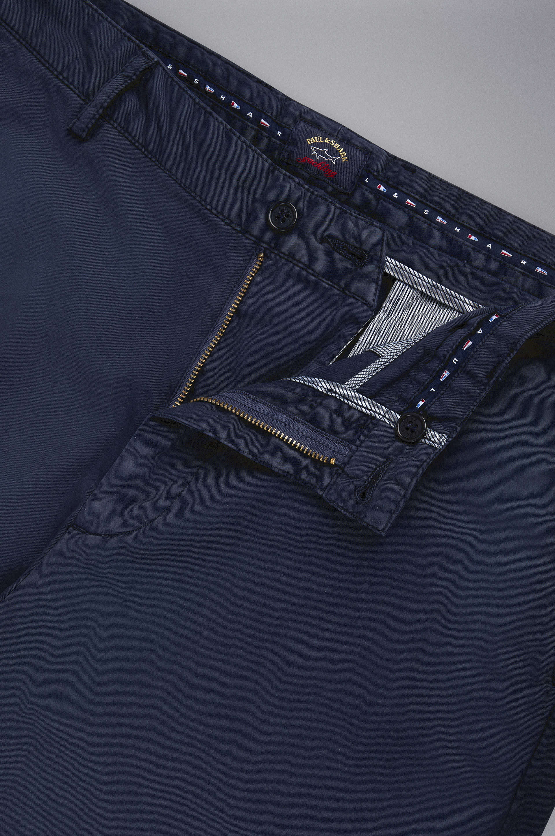 Pantalon en coton stretch image number 5 Pantalon en coton stretch image number 5