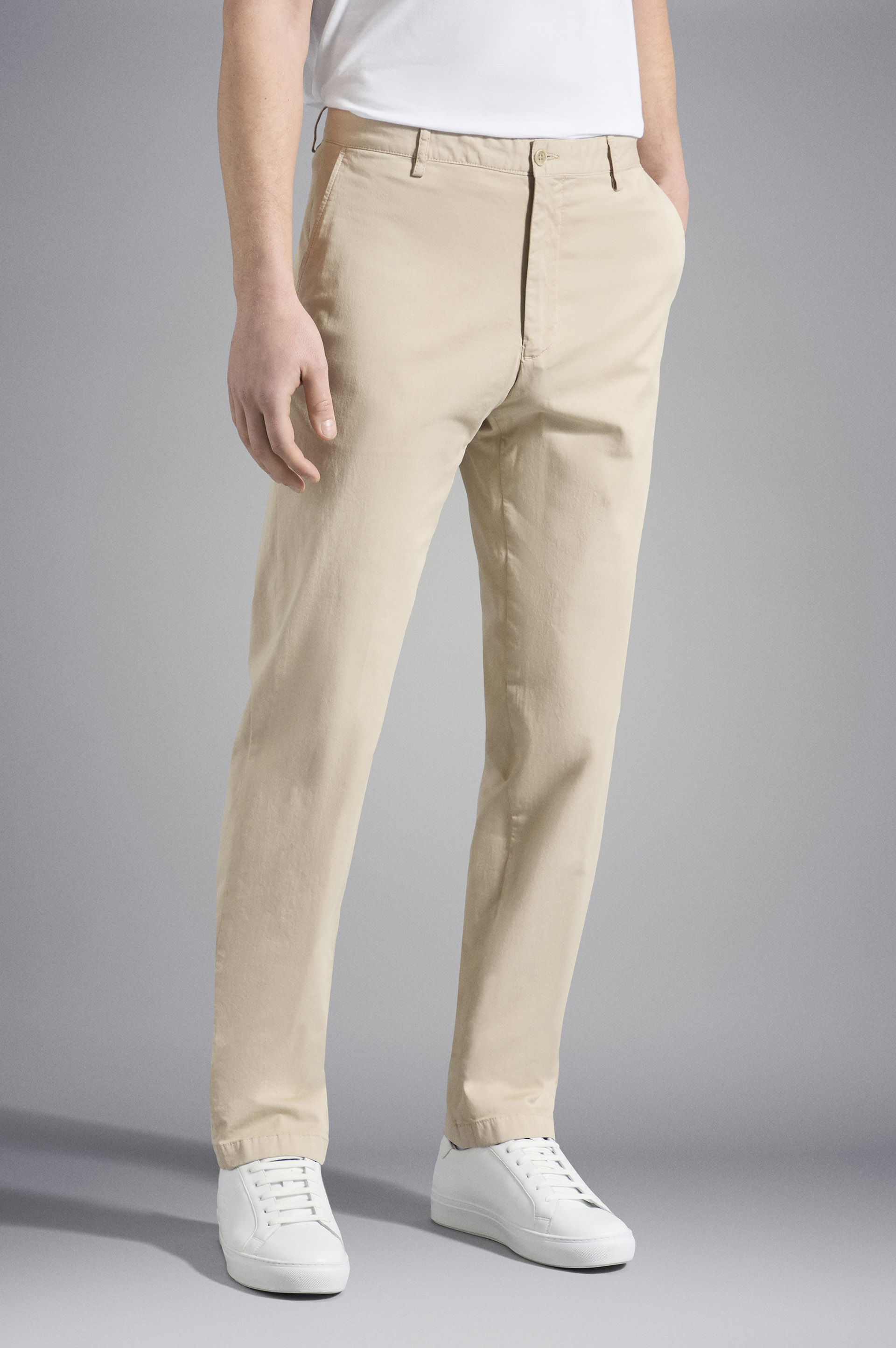 Stretch Cotton Trousers image number 0 Stretch Cotton Trousers image number 0