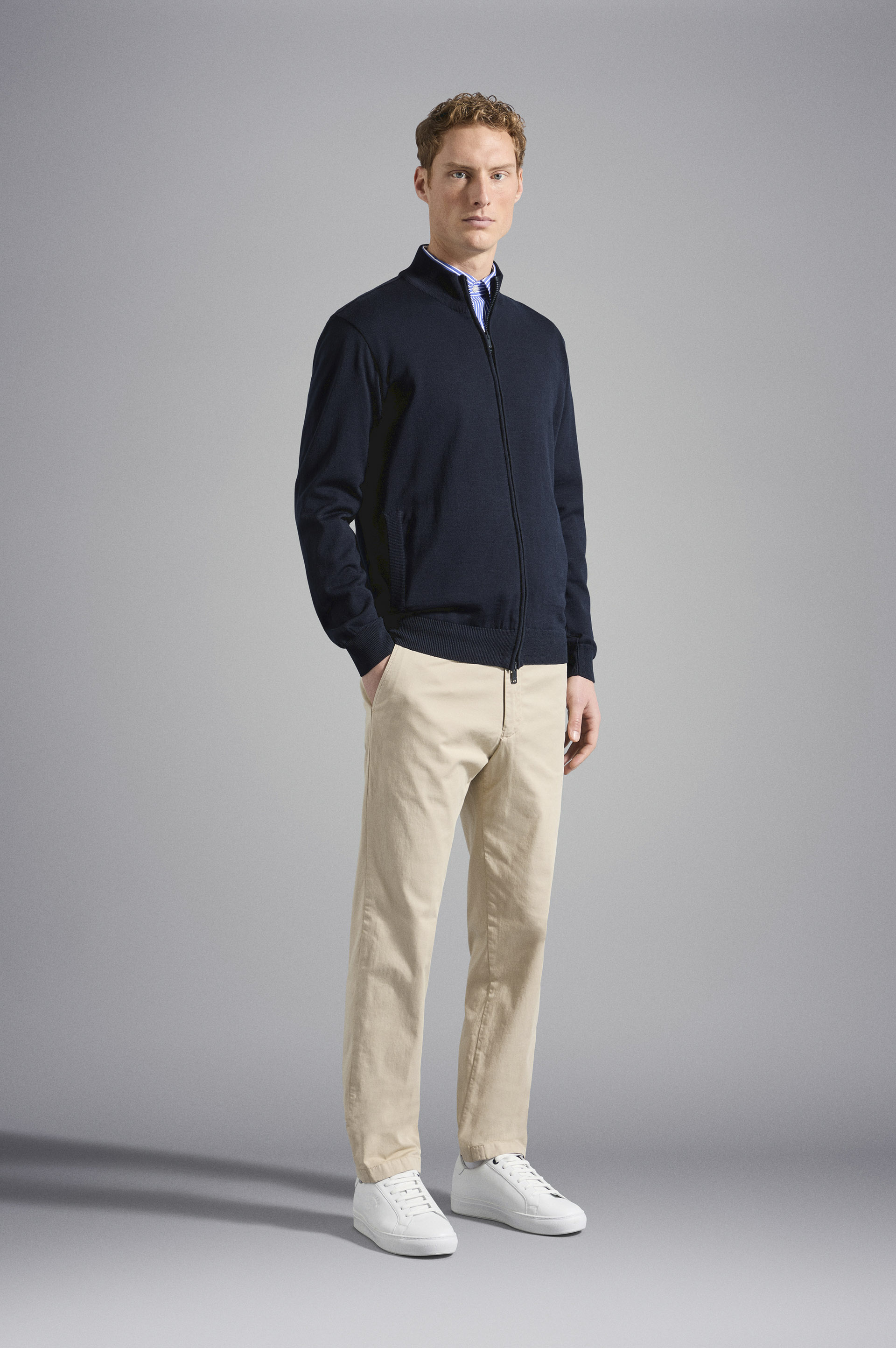 Stretch Cotton Trousers image number 2 Stretch Cotton Trousers image number 2