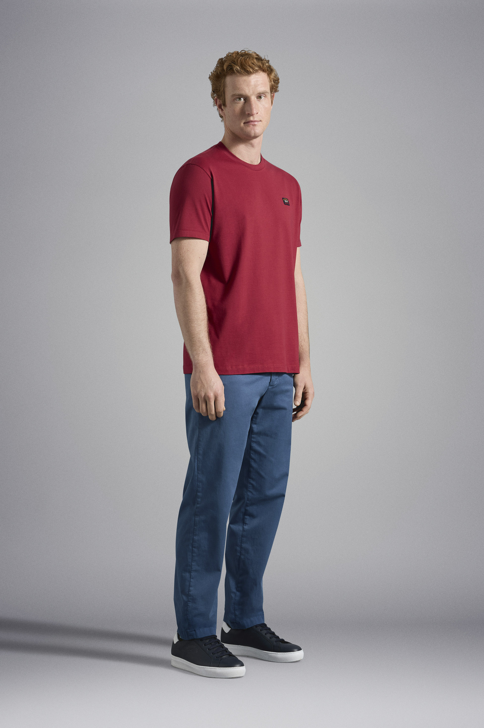 Pantalon en coton stretch image number 2 Pantalon en coton stretch image number 2